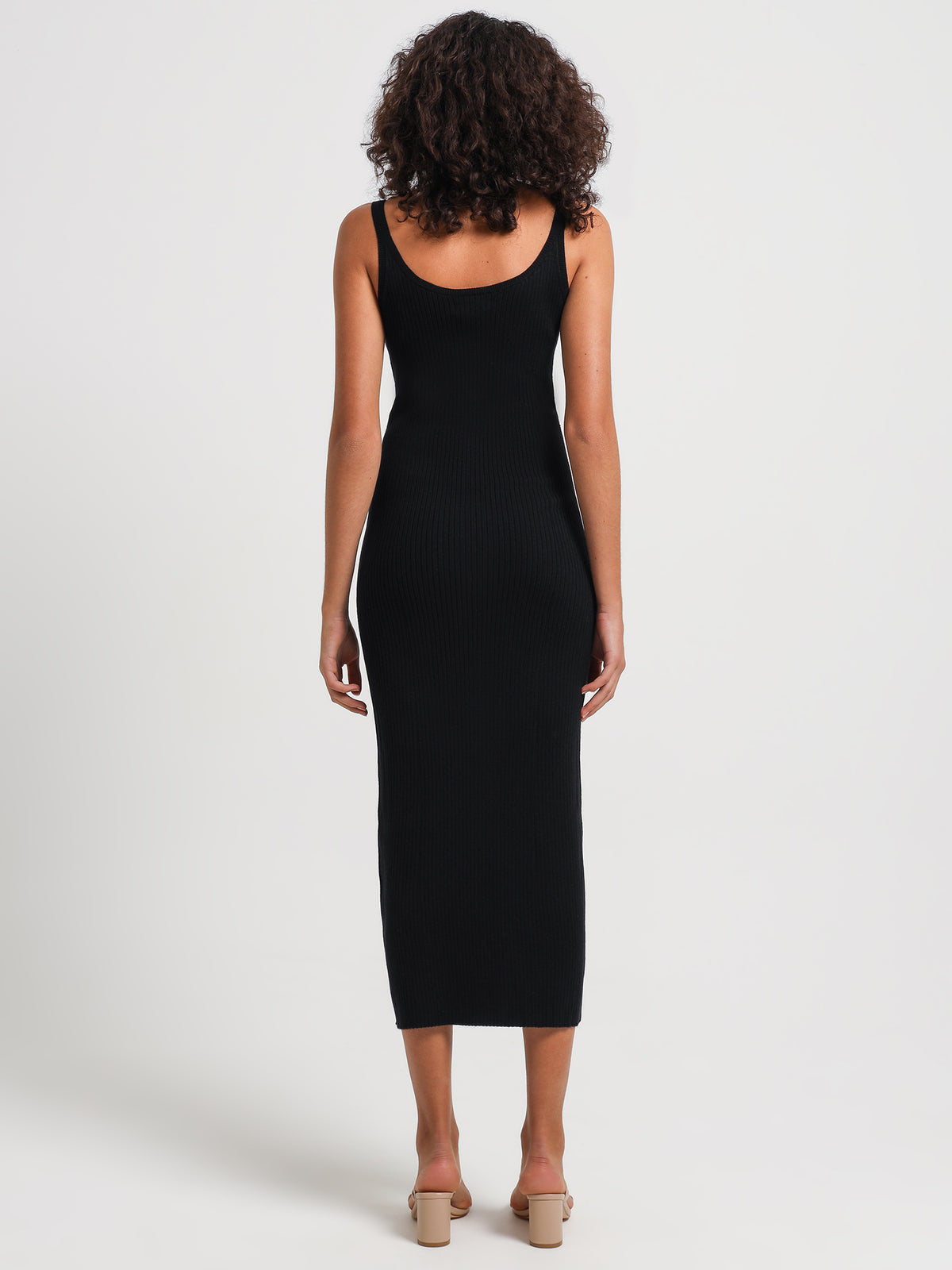 Nude Lucy Malo Knit Dress in Black | Black