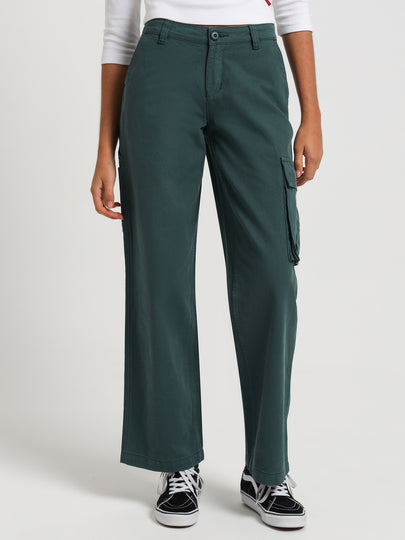 Breakdown Utility Pants in Dark Teal