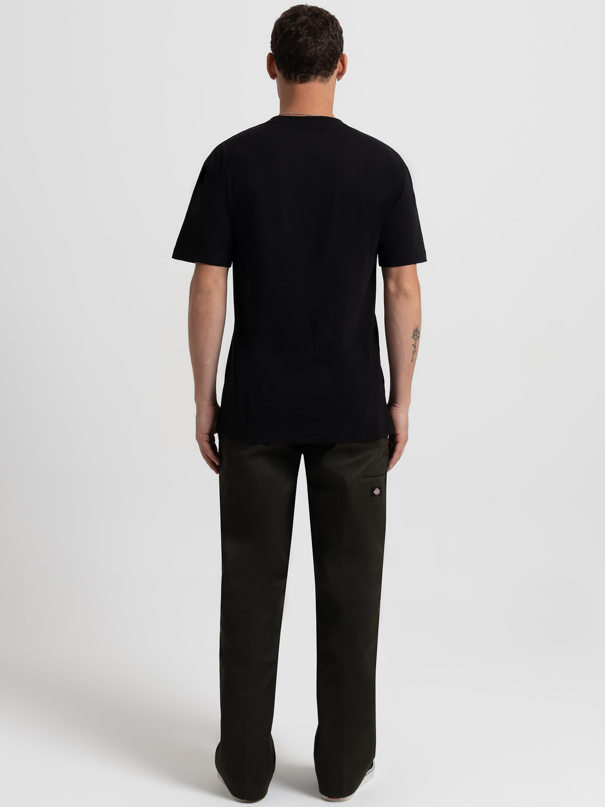 Dickies Collegiate Tri-Colour T-Shirt in Black | Black