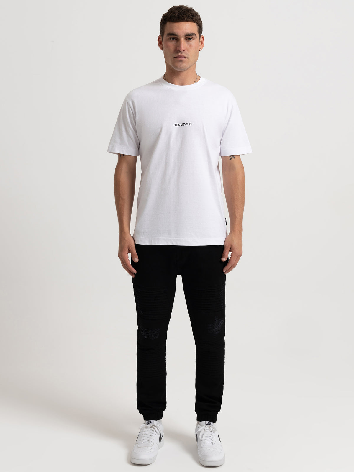 Henleys Team Spirit T-Shirt in White | White