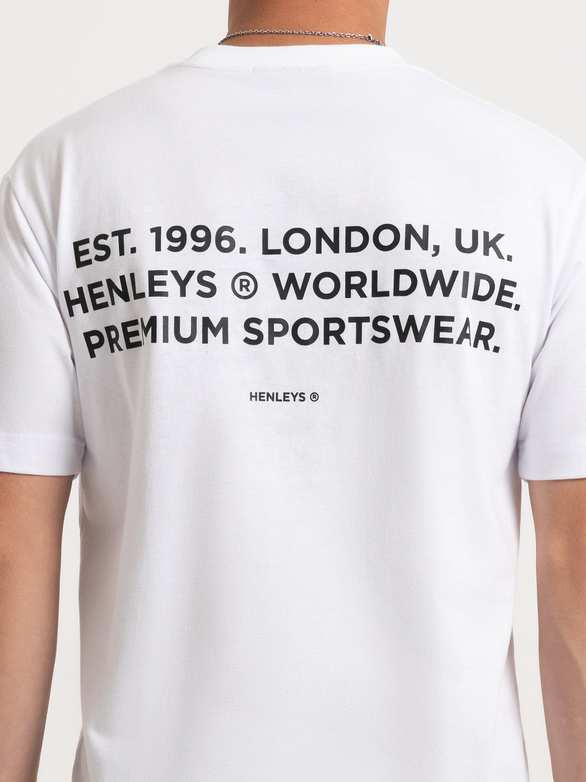 Henleys Team Spirit T-Shirt in White | White