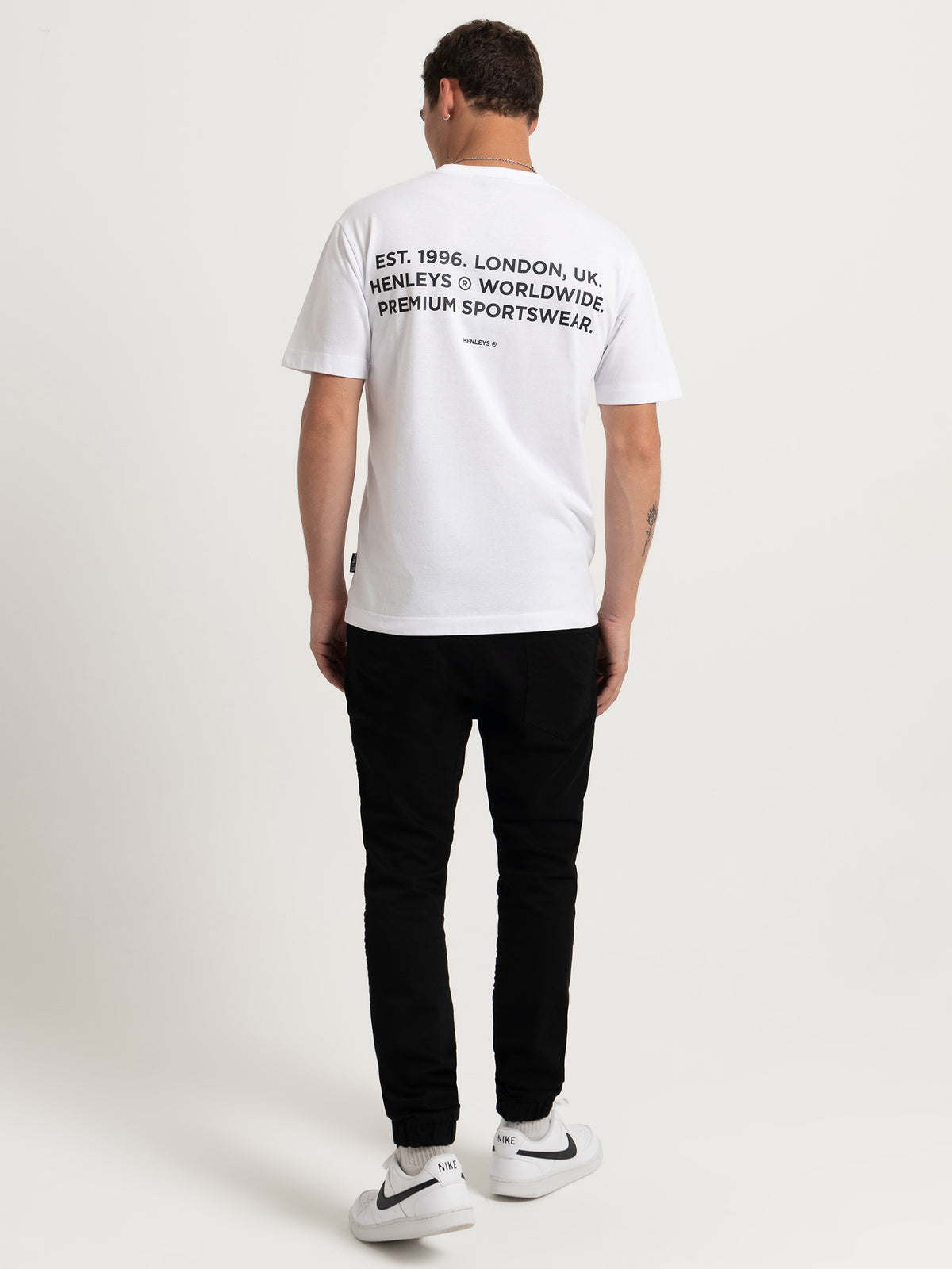 Henleys Team Spirit T-Shirt in White | White