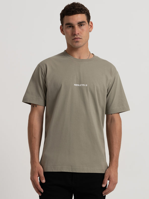 Henleys Team Spirit T-Shirt in Olive Olive | Glue Store