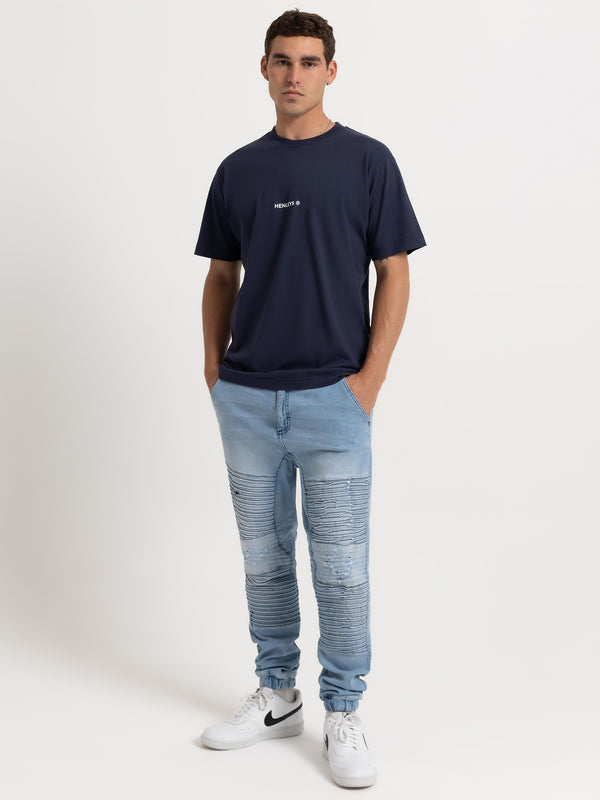 Henleys Team Spirit T-Shirt in Navy Blue Navy | Glue Store