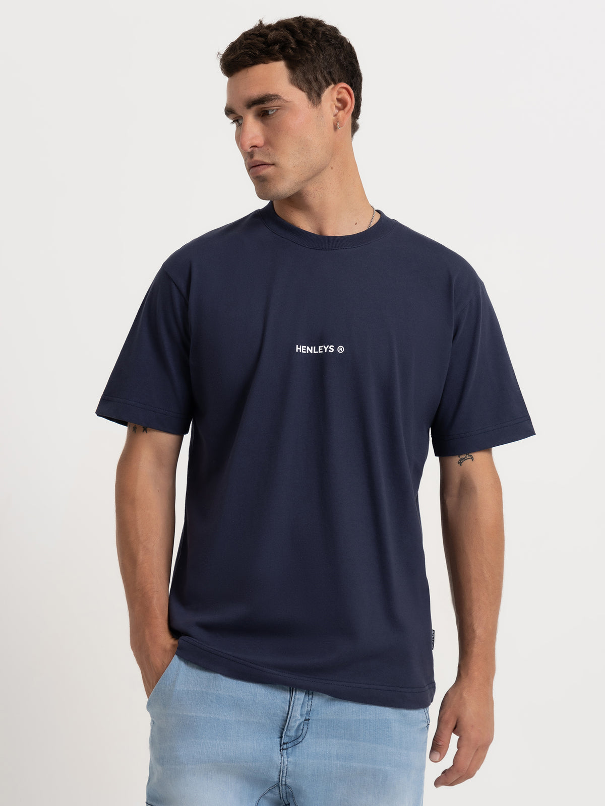 Henleys Team Spirit T-Shirt in Navy Blue | Navy