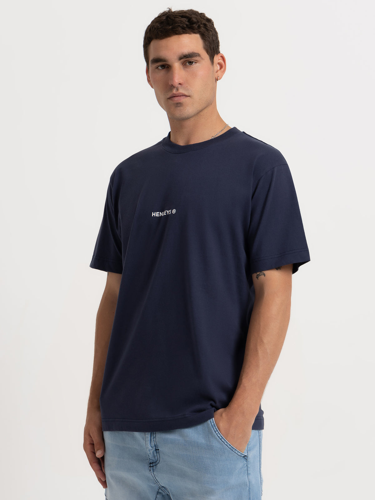 Henleys Team Spirit T-Shirt in Navy Blue | Navy