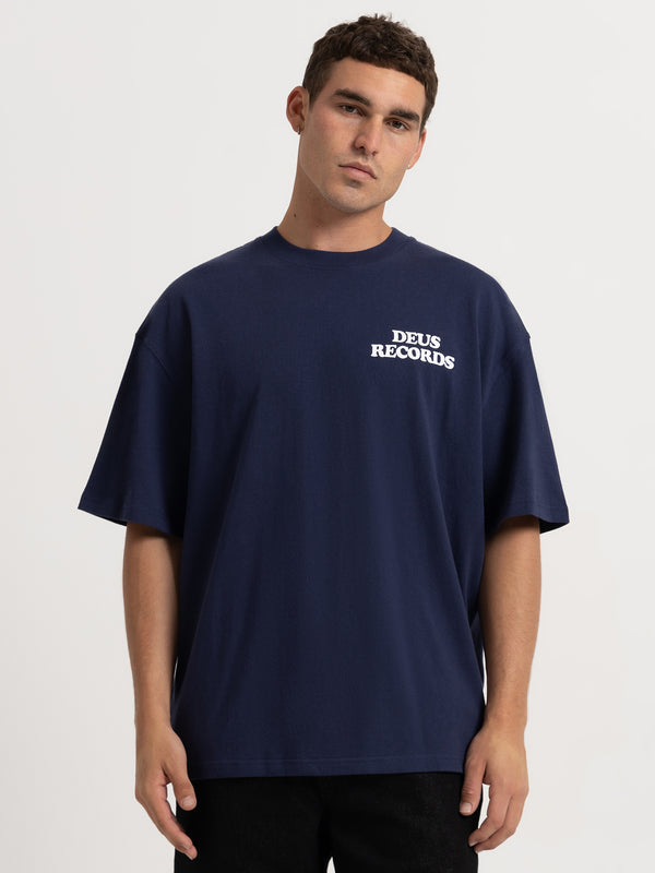 Paradeus T-Shirt in Blue - Glue Store