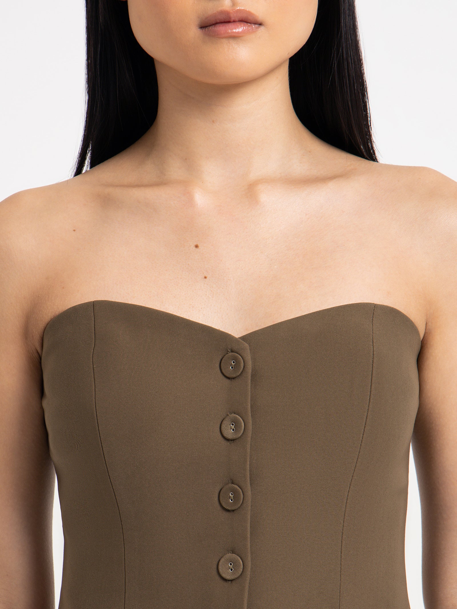 Hart Bodice in Light Khaki