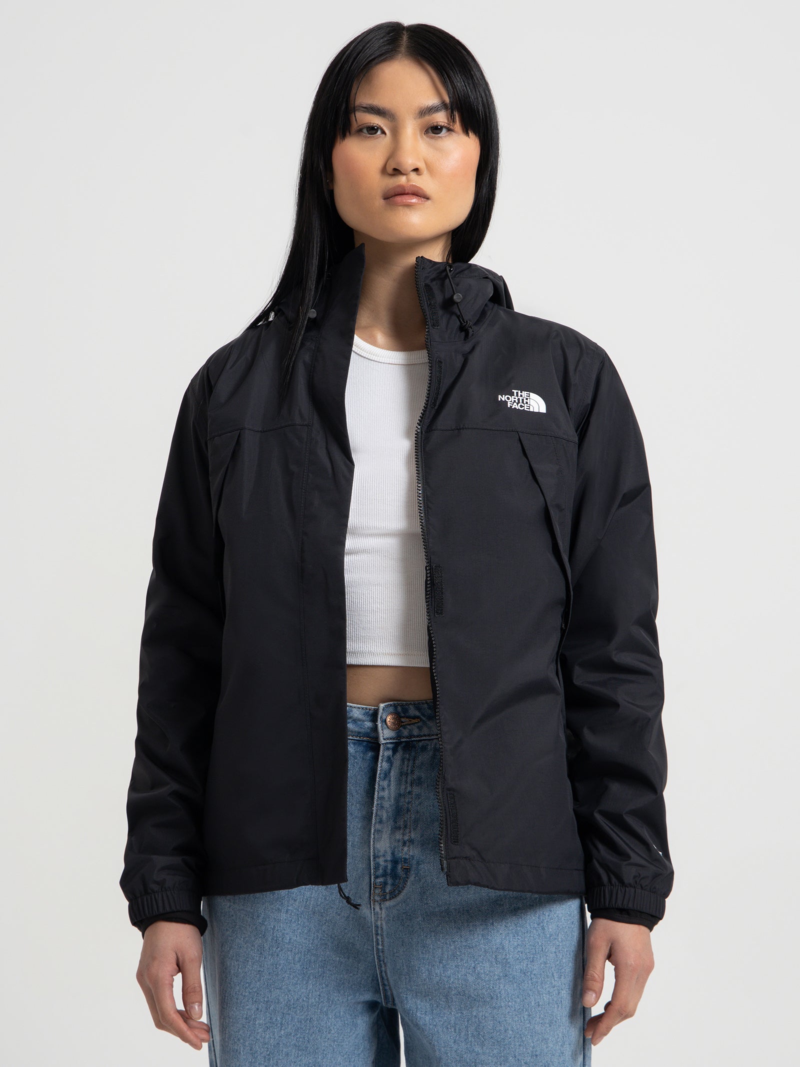 The north face Antora Triclimate® Jacket in Black Black | Glue Store