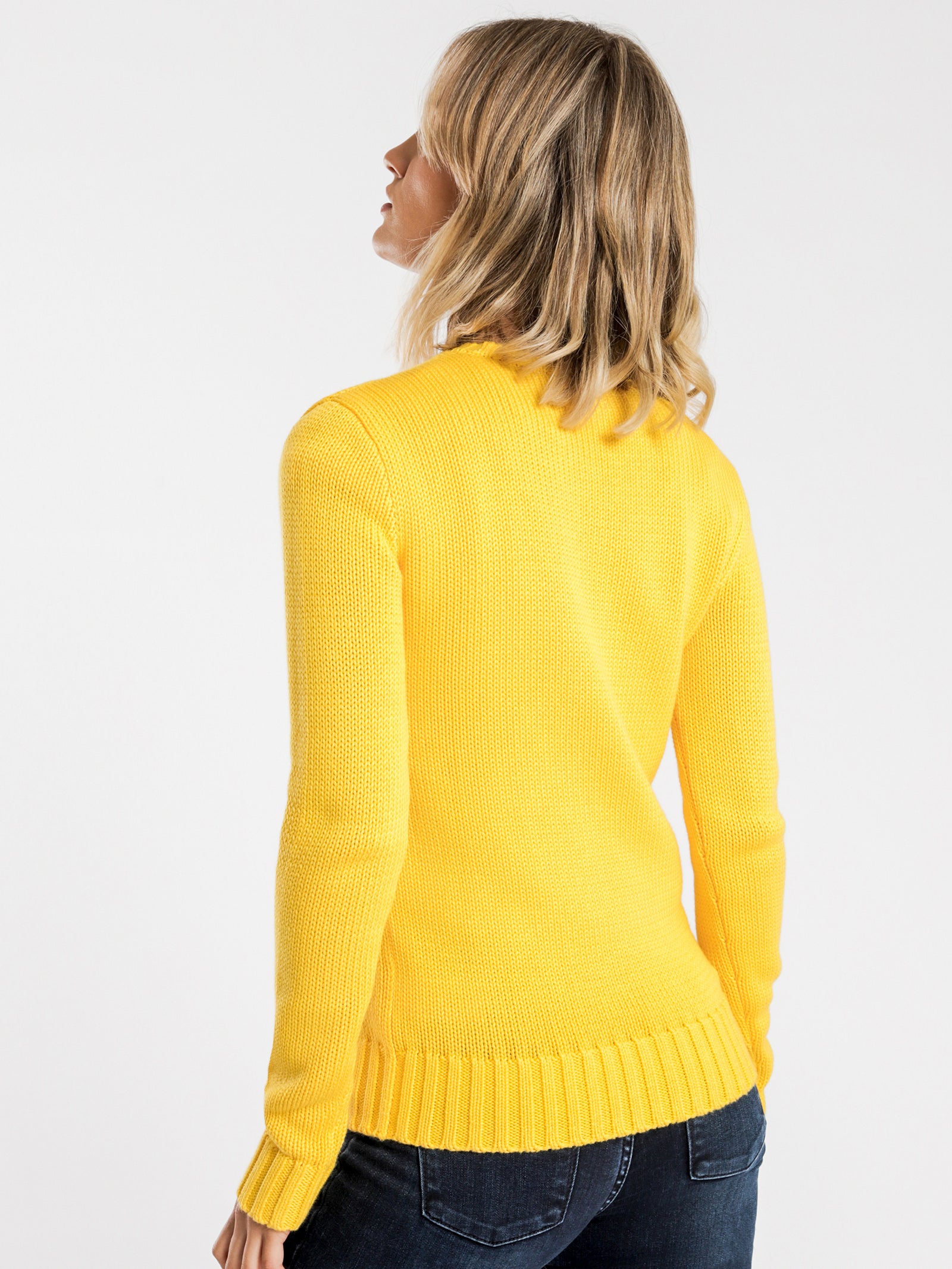 Flag Knit in Yellow