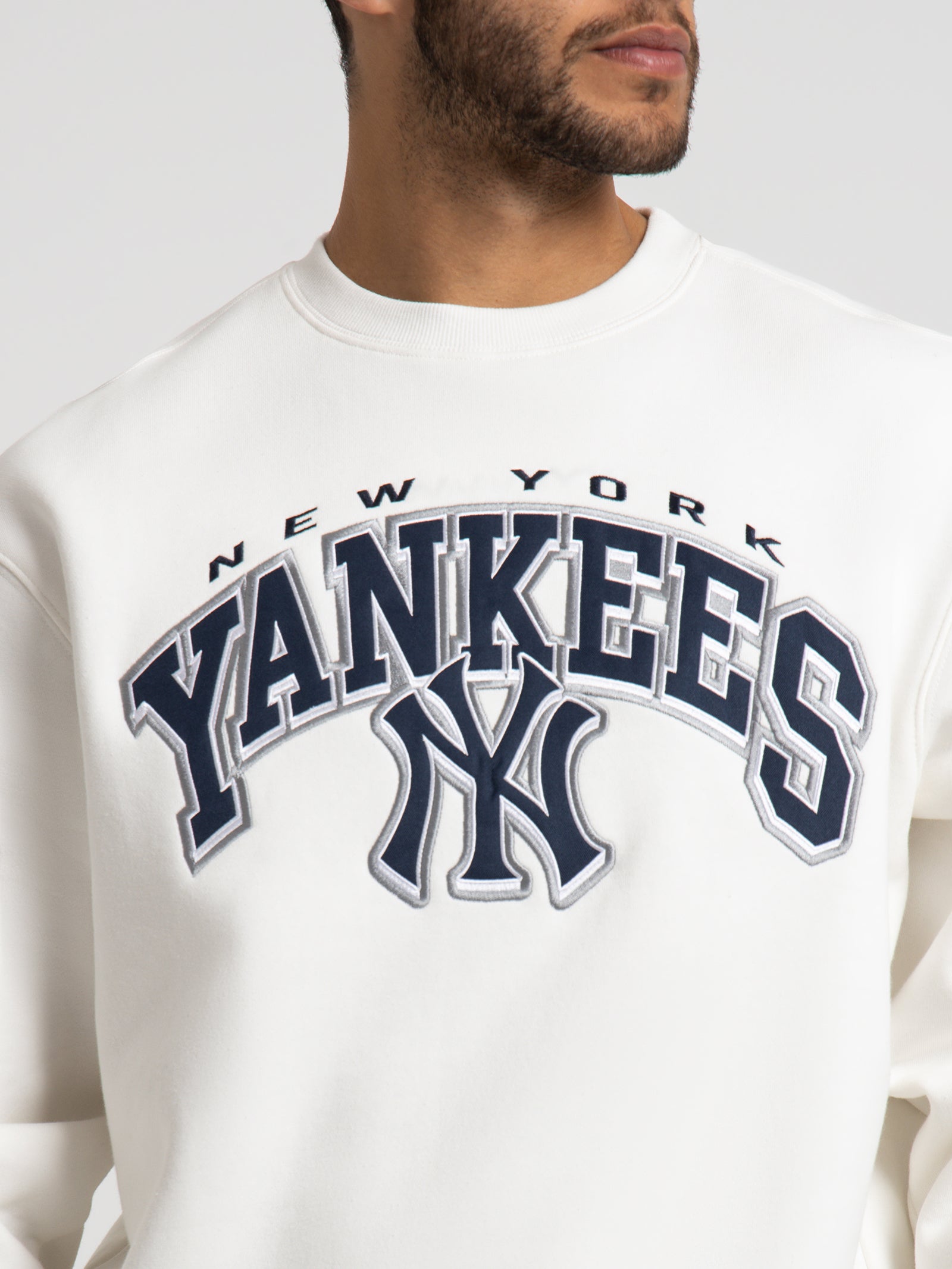 New Era - New York Yankees MLB Retro Graphic Oversized T-Shirt - Wh