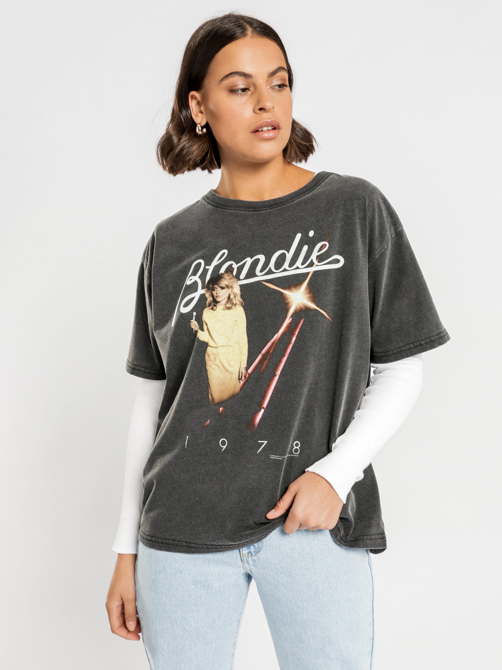 bershka blondie t shirt