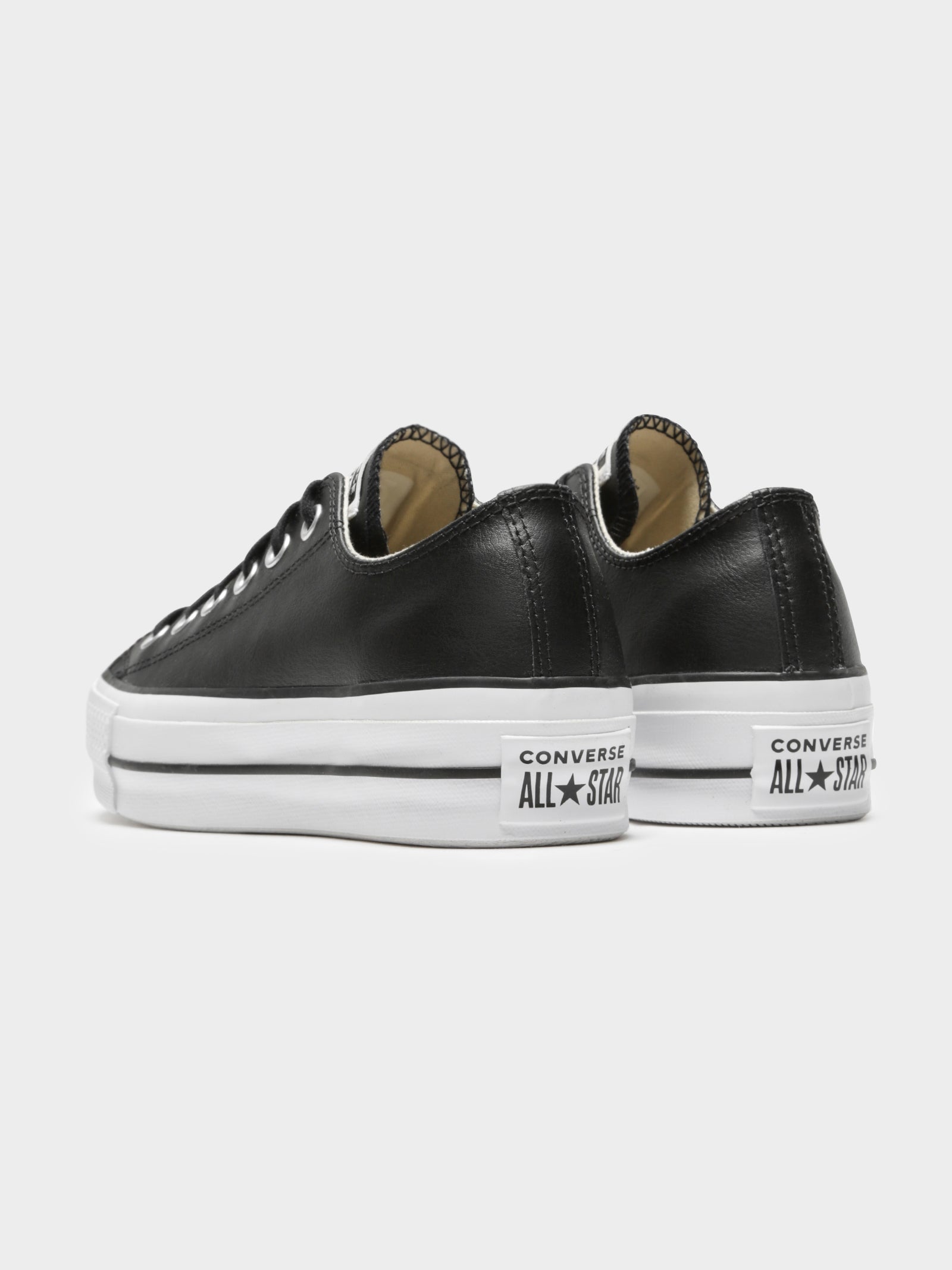 Converse chuck taylor all star lift on sale clean leather platform