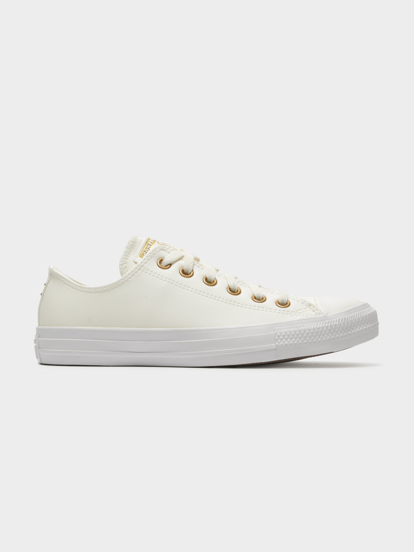 Converse all star white 2025 and gold