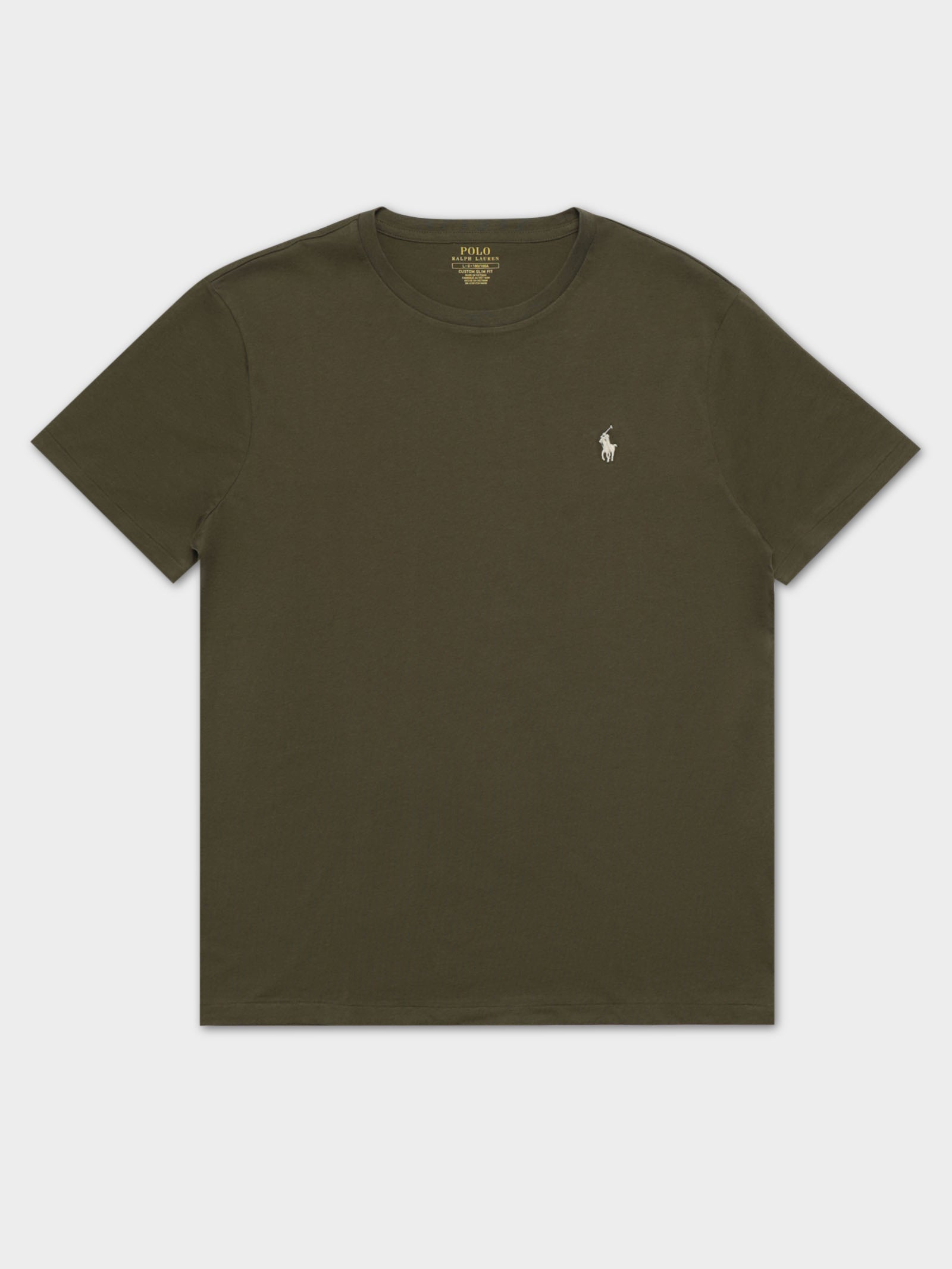 Custom Slim Fit T-Shirt in Defender Green