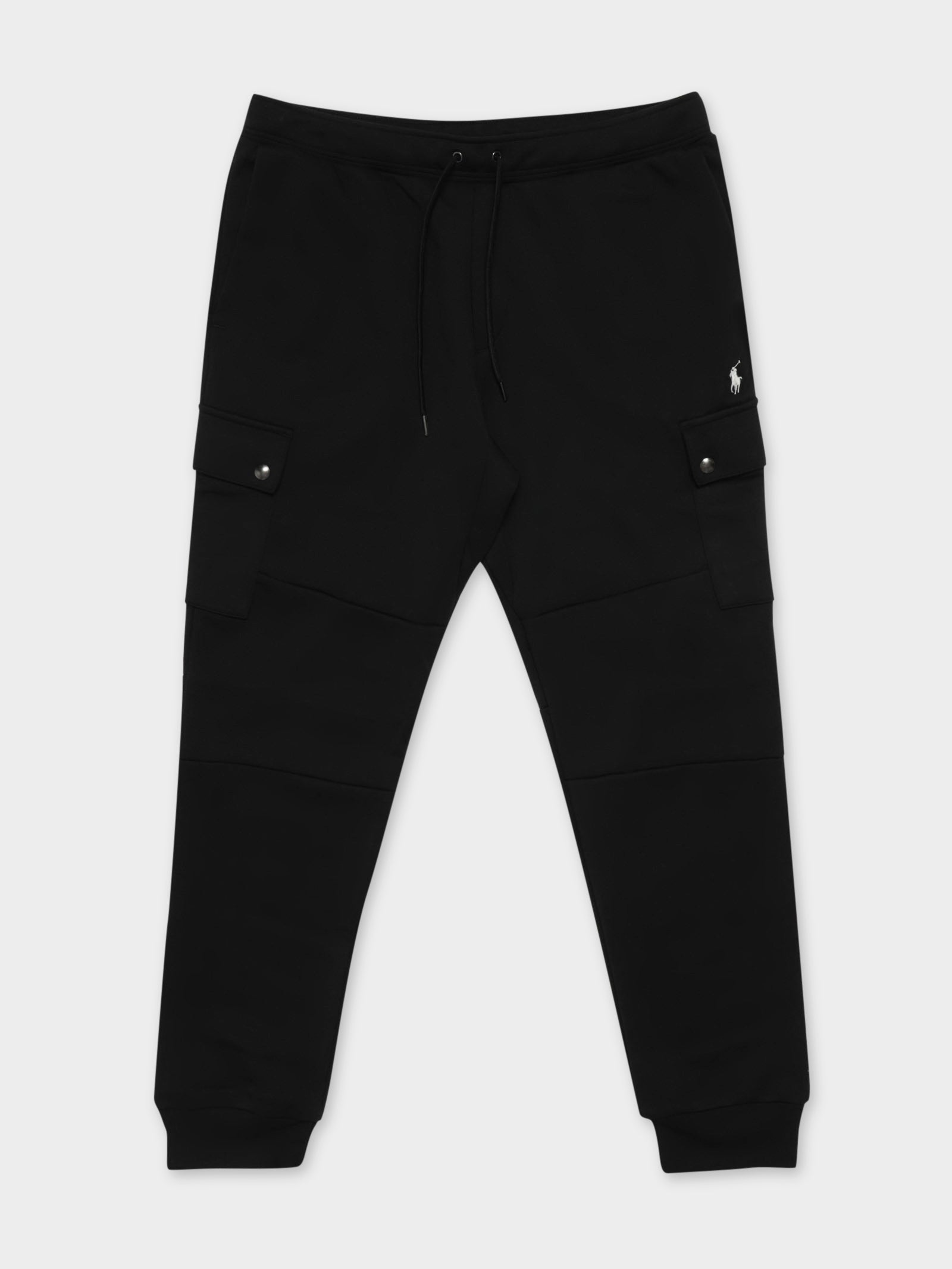 Slim-Fit Cargo Joggers in Black