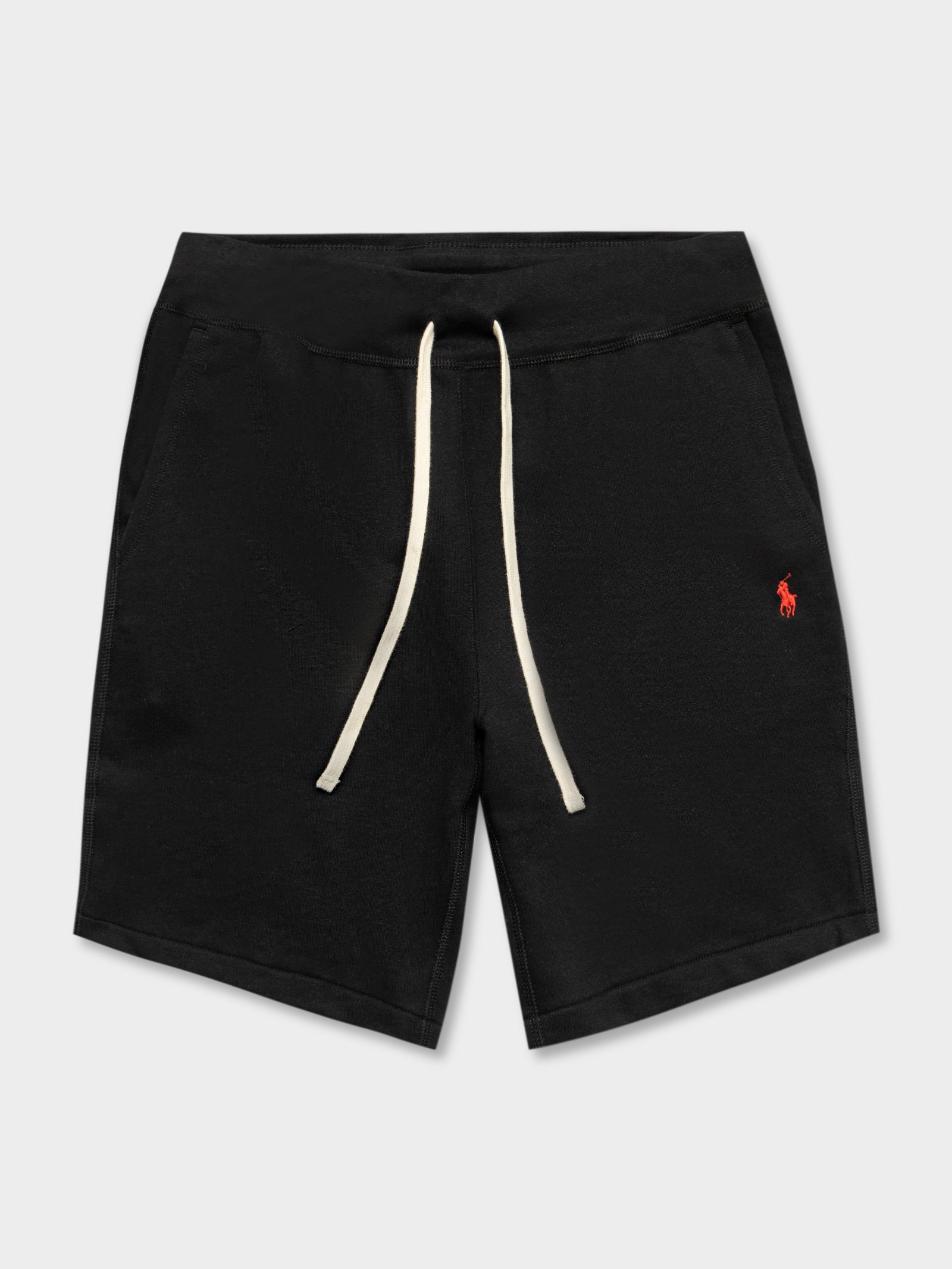 Vintage Fleece Shorts in Black