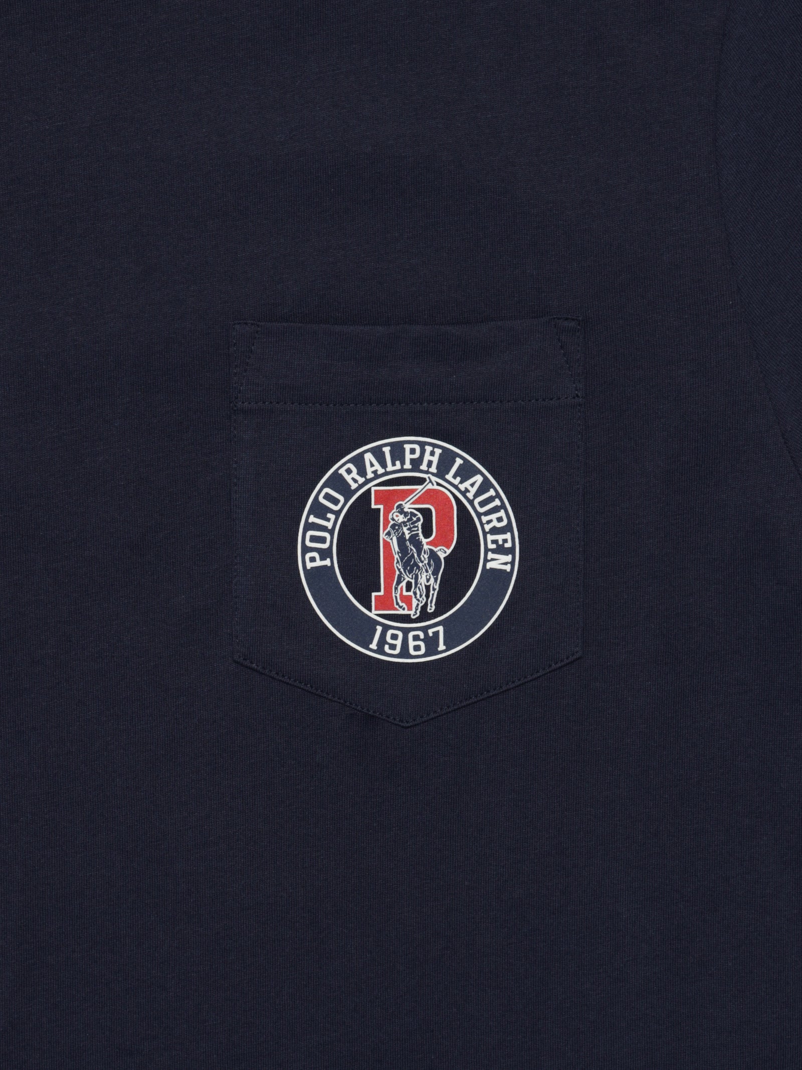 Polo 1967 Print T-Shirt in Navy Blue