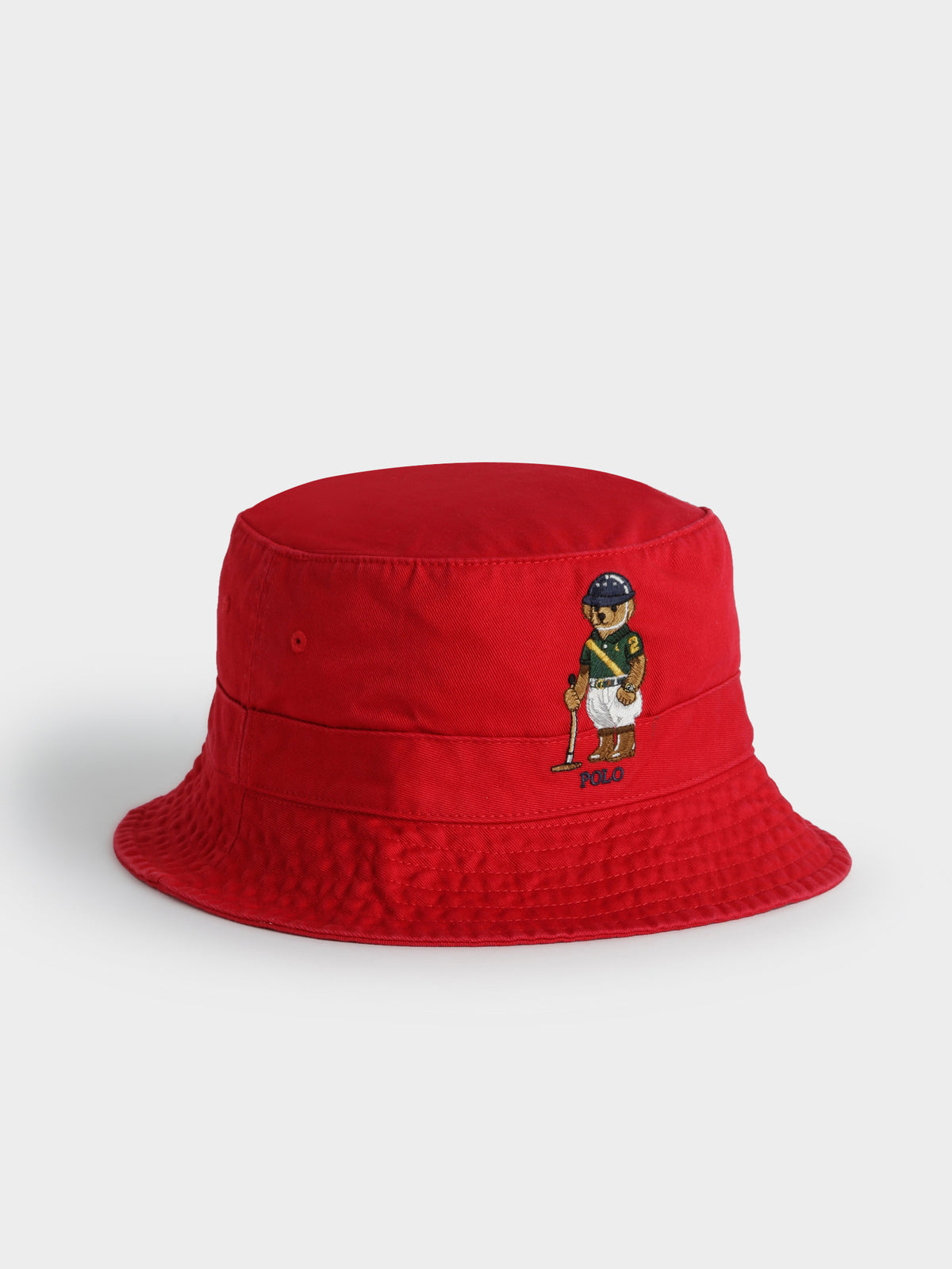 Polo Ralph Lauren Polo Bear Bucket Hat in Red | Red