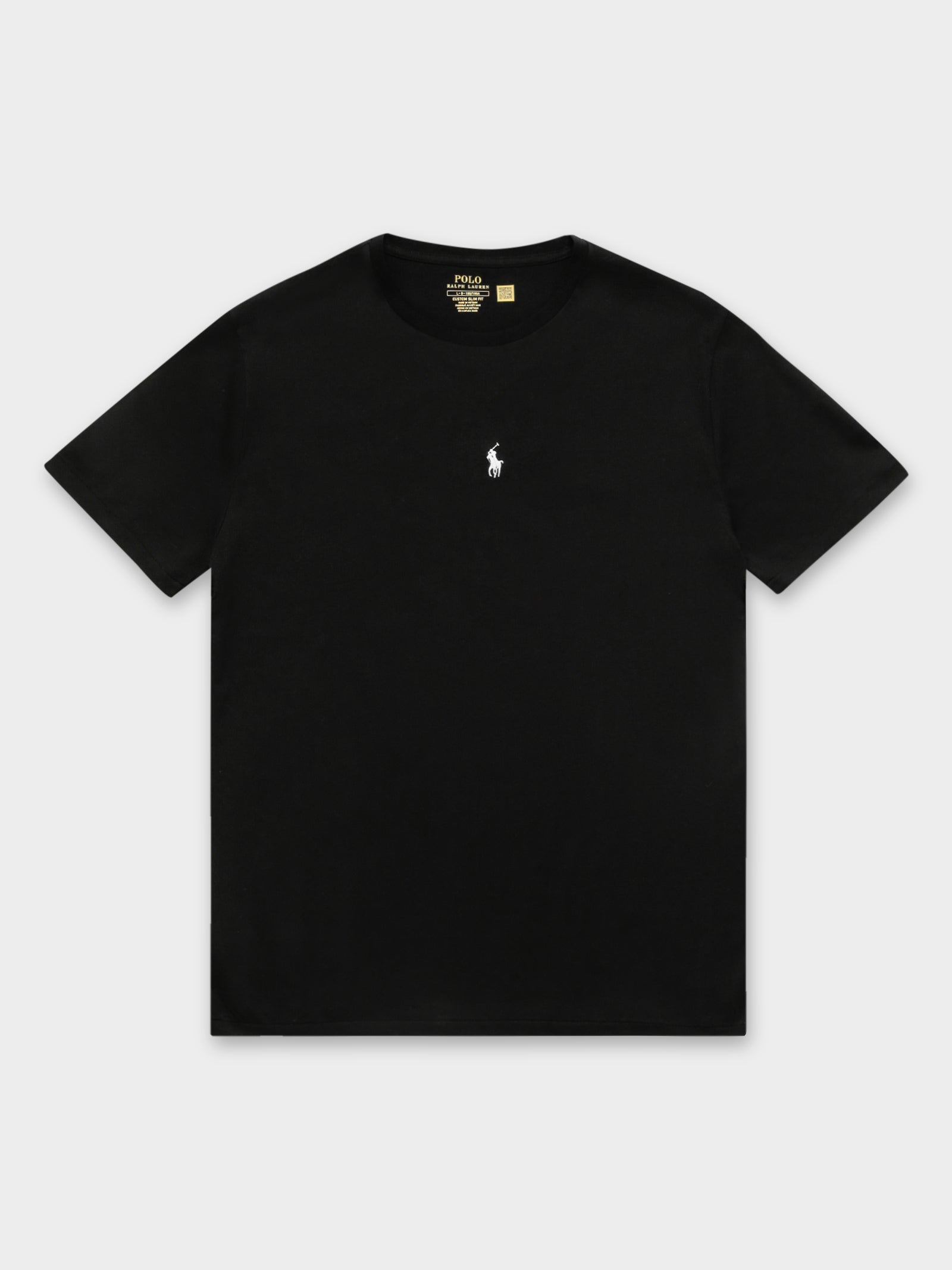 Ralph lauren black t shirt red logo online