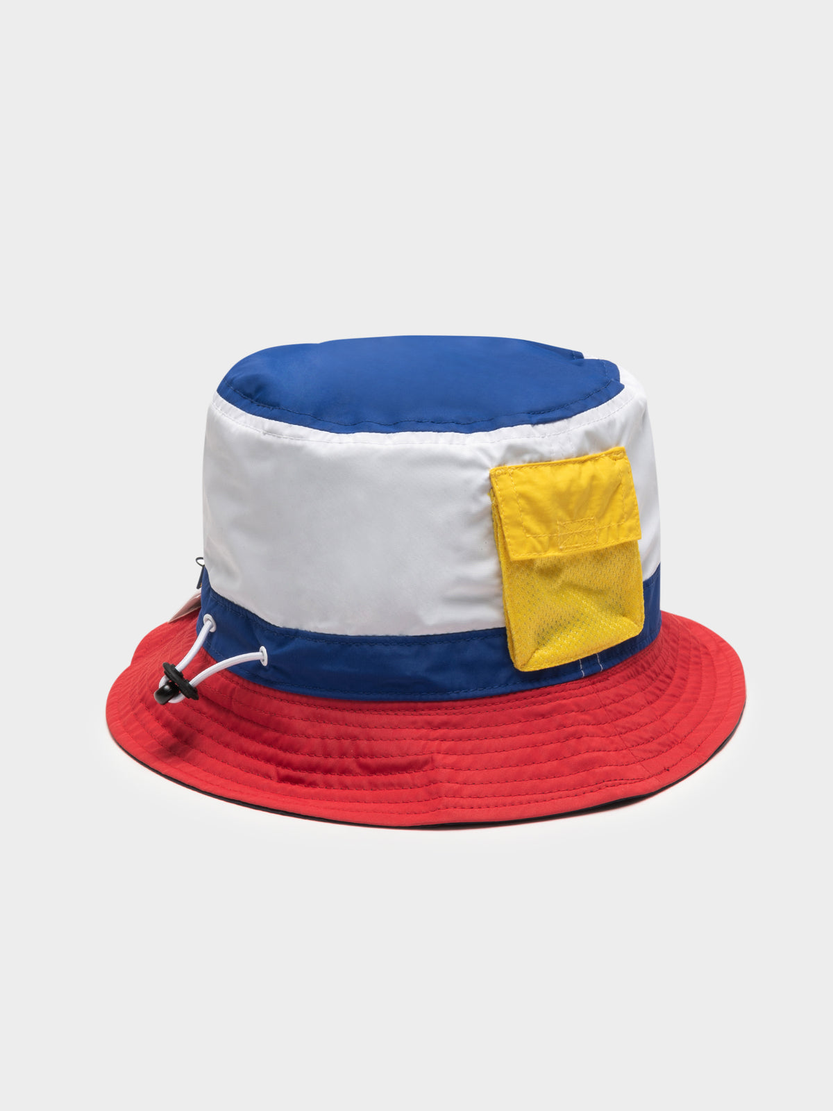 Polo Ralph Lauren Reversible Colourblock Bucket Hat in Blue & Red | Navy