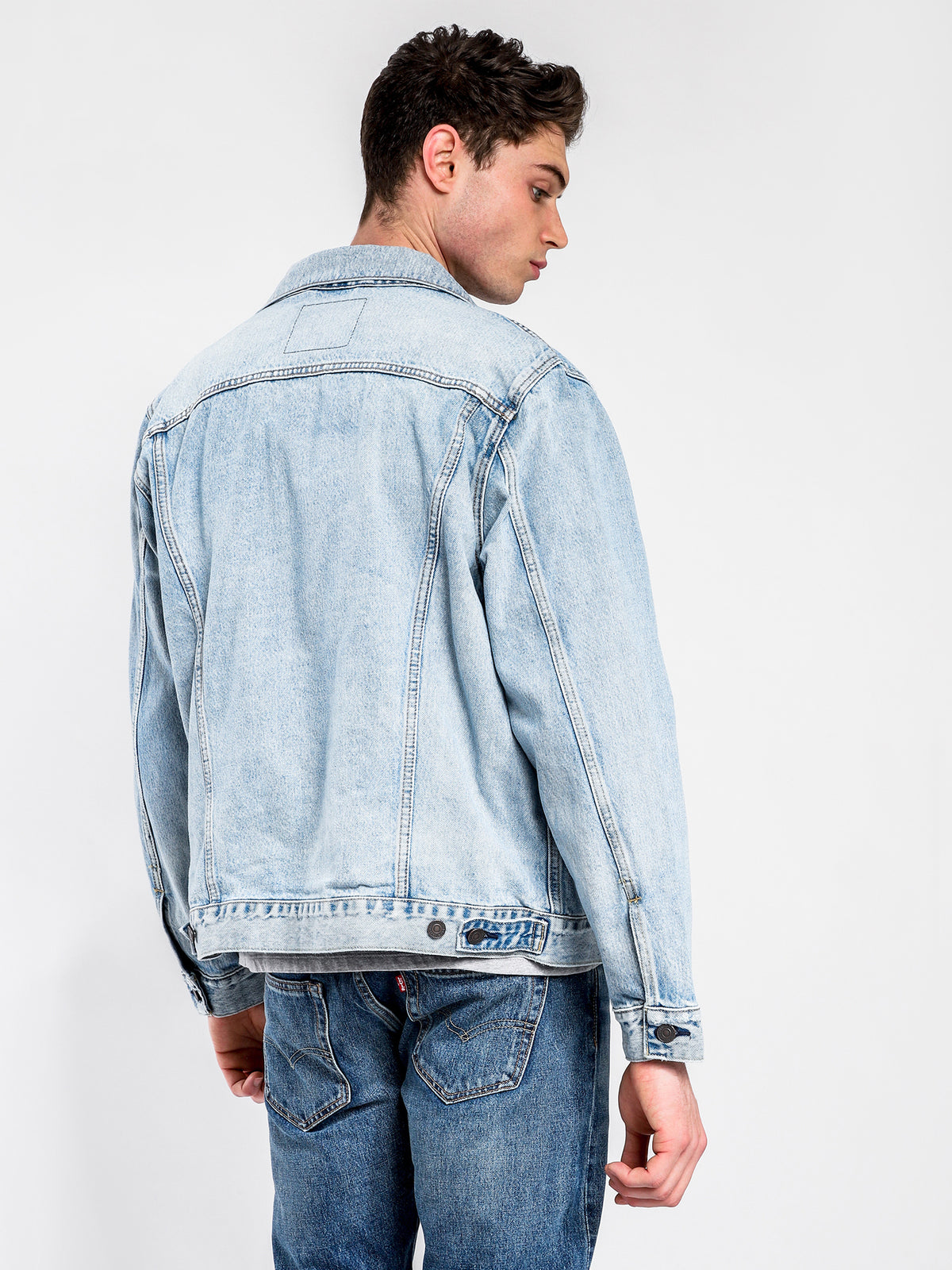 Levis Trucker Jacket in Virgil Blue | Denim