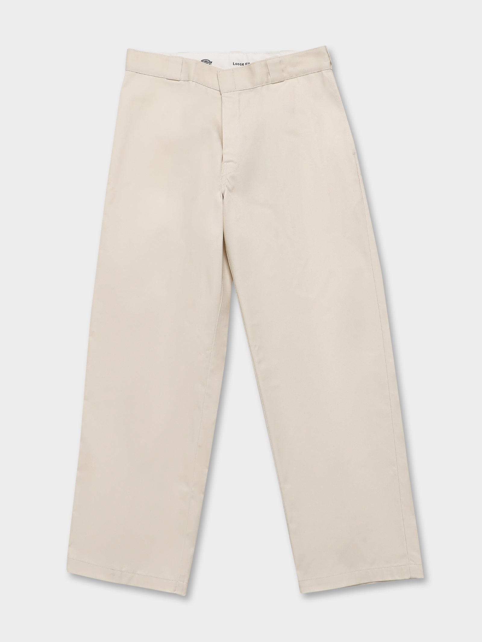 Super Baggy Loose Fit Pants in Bone