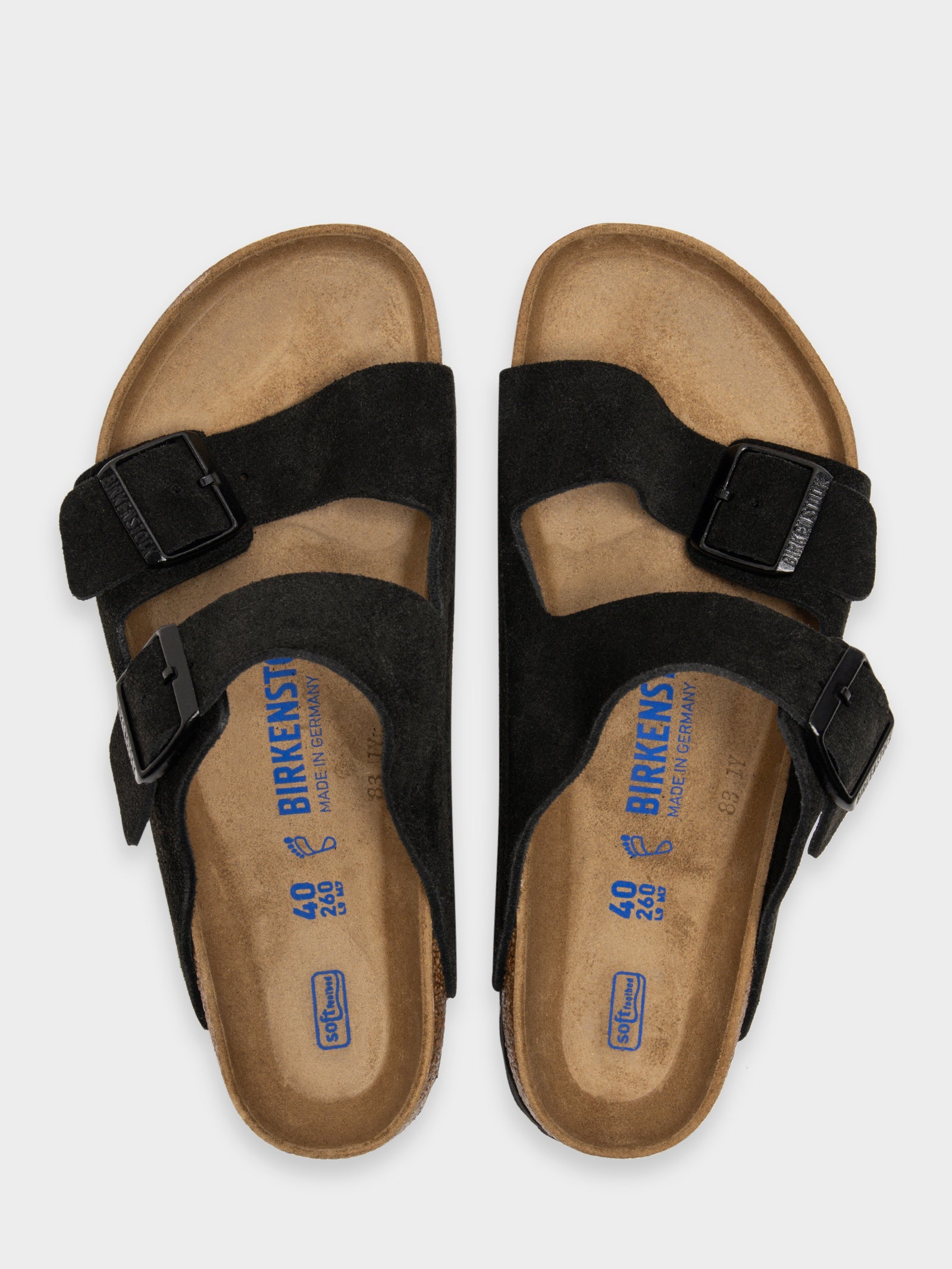 Unisex Arizona Sandal in Black