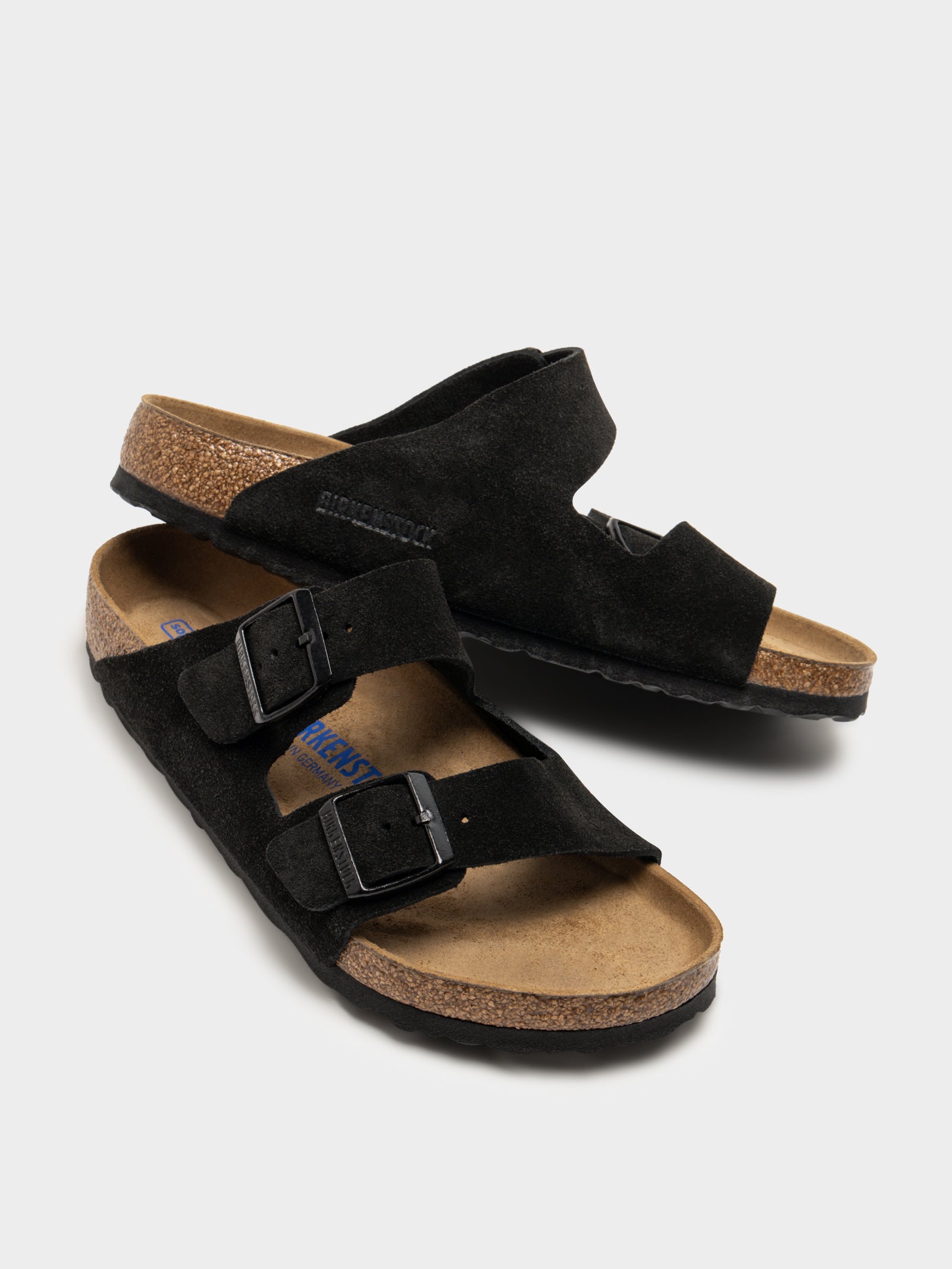 Unisex Arizona Sandal in Black