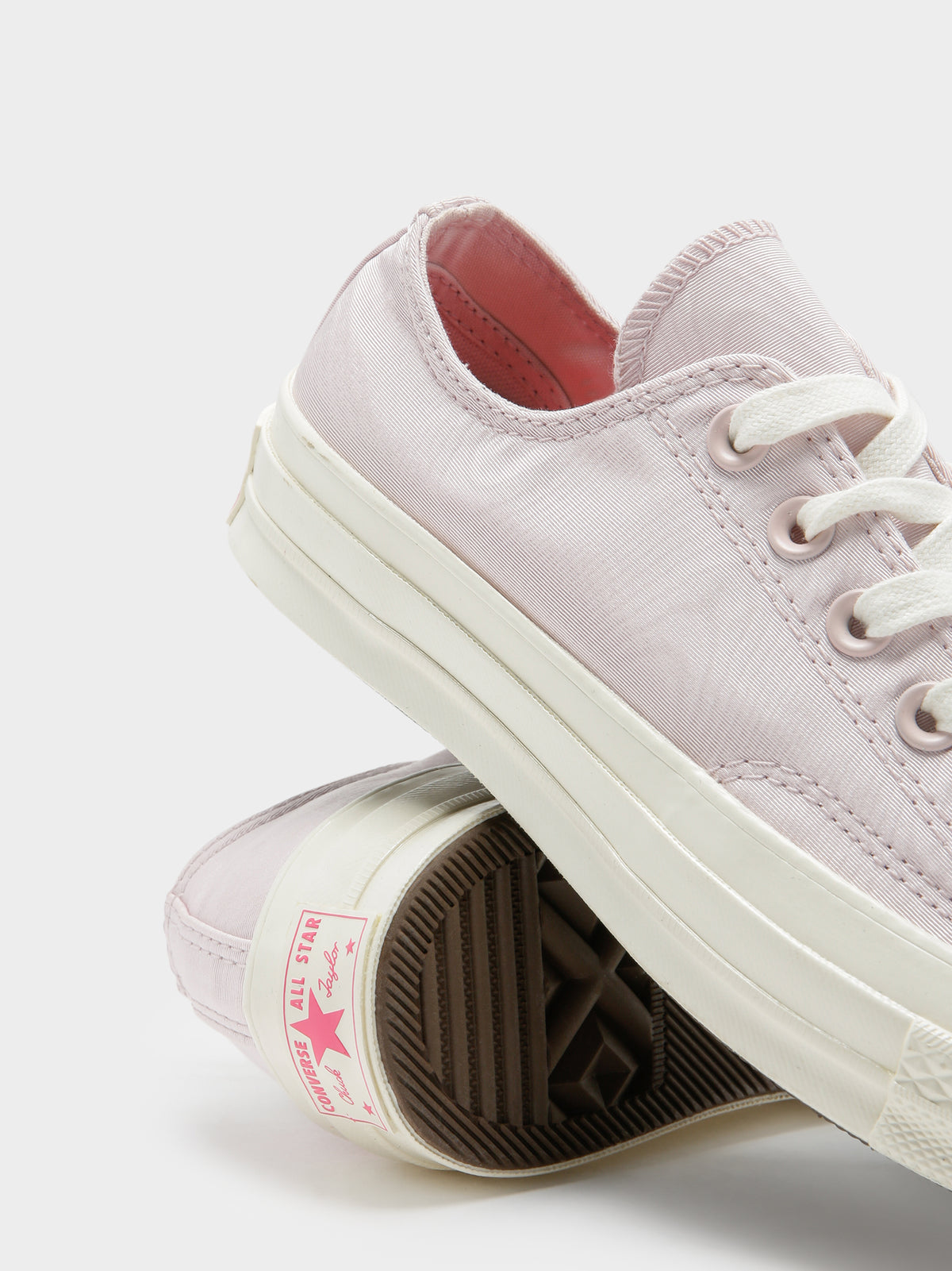 Converse Womens Chuck 70 High Glam in Pink & White | Pink/White