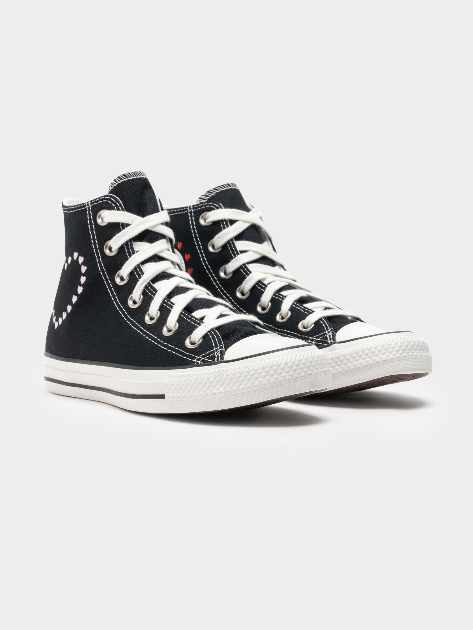 Womens Crafted With Love Chuck Taylor All Star High Top Sneakers in Black