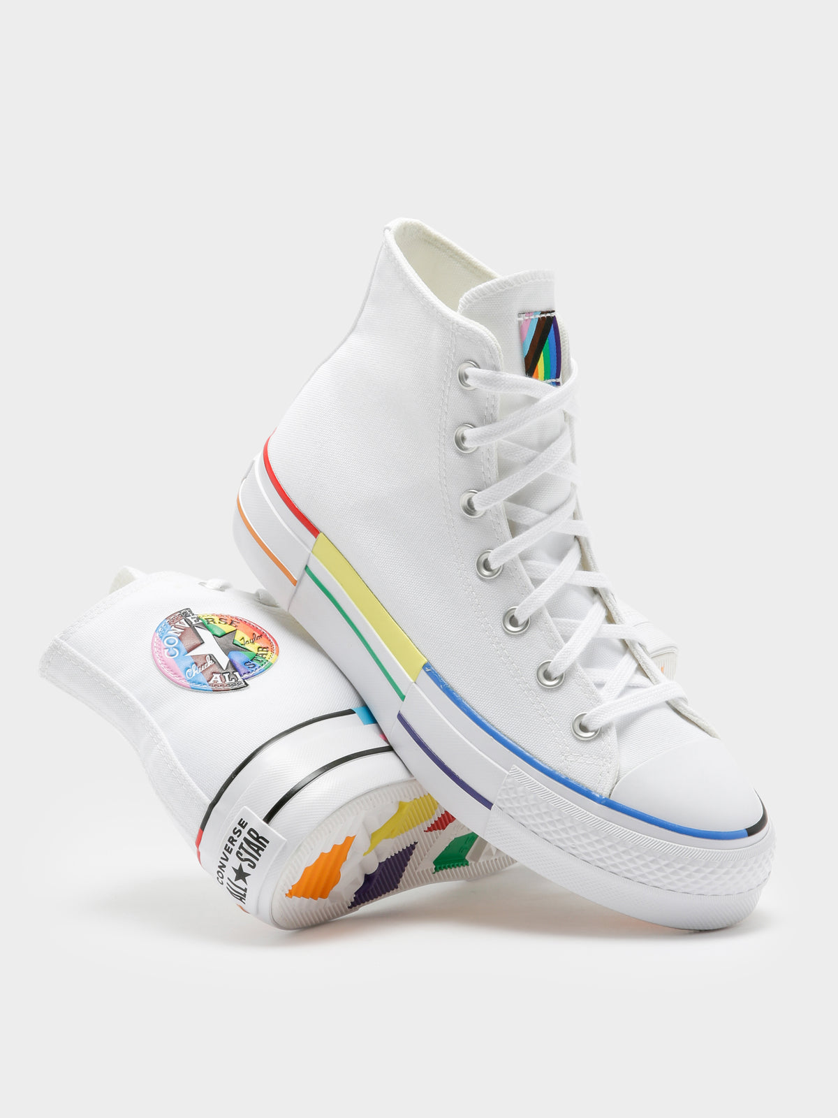 Converse Unisex Chuck Taylor All Star Lift in Rainbow | Multi