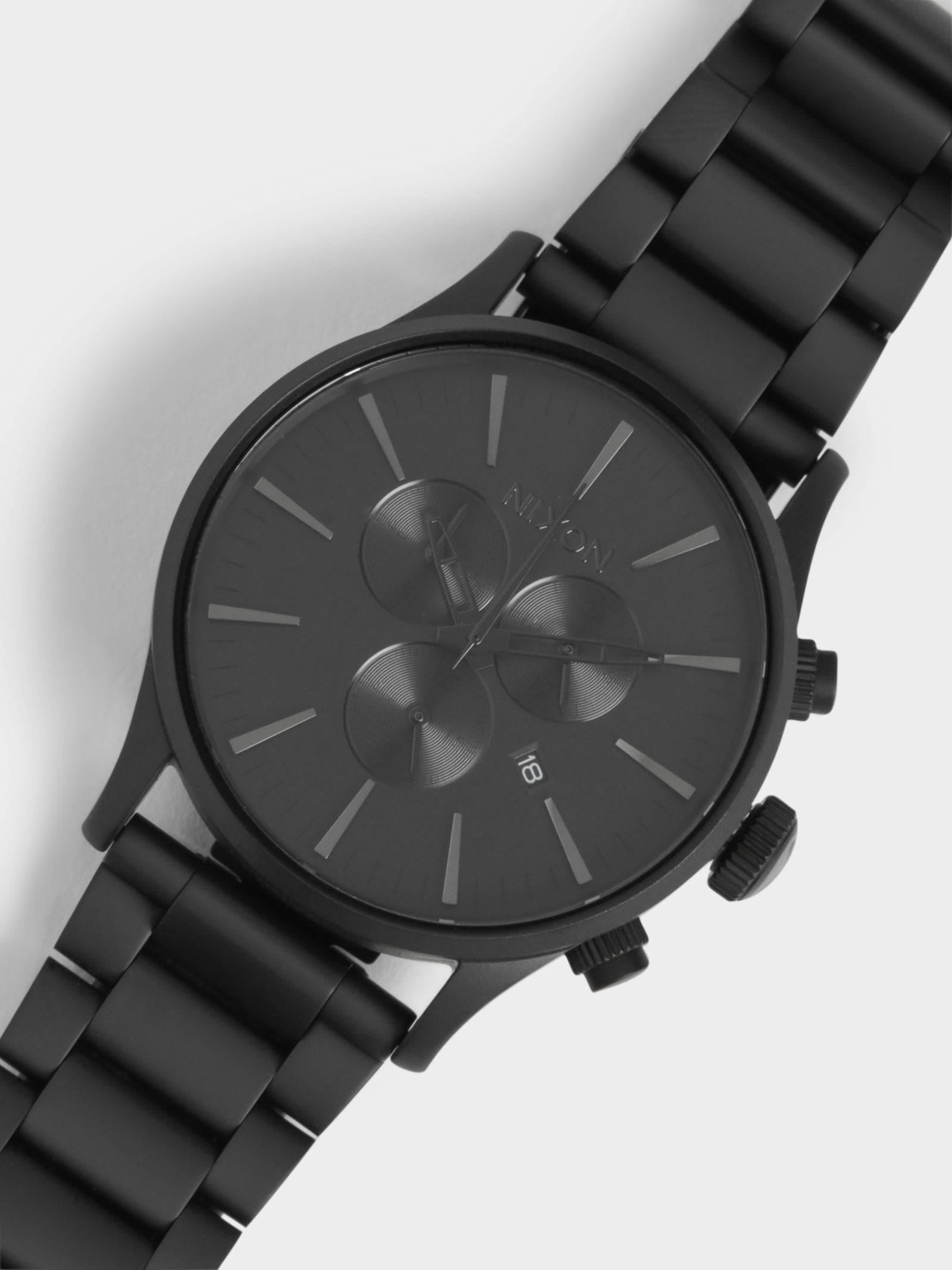 Nixon sentry outlet chrono matte black