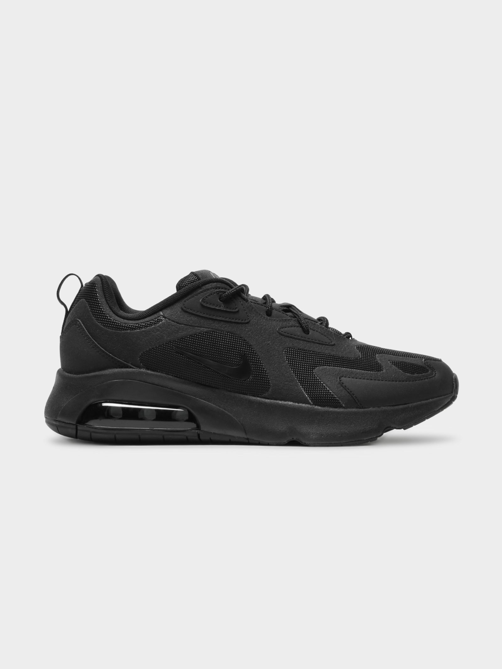 Mens Nike Air Max 200 Sneakers in Black