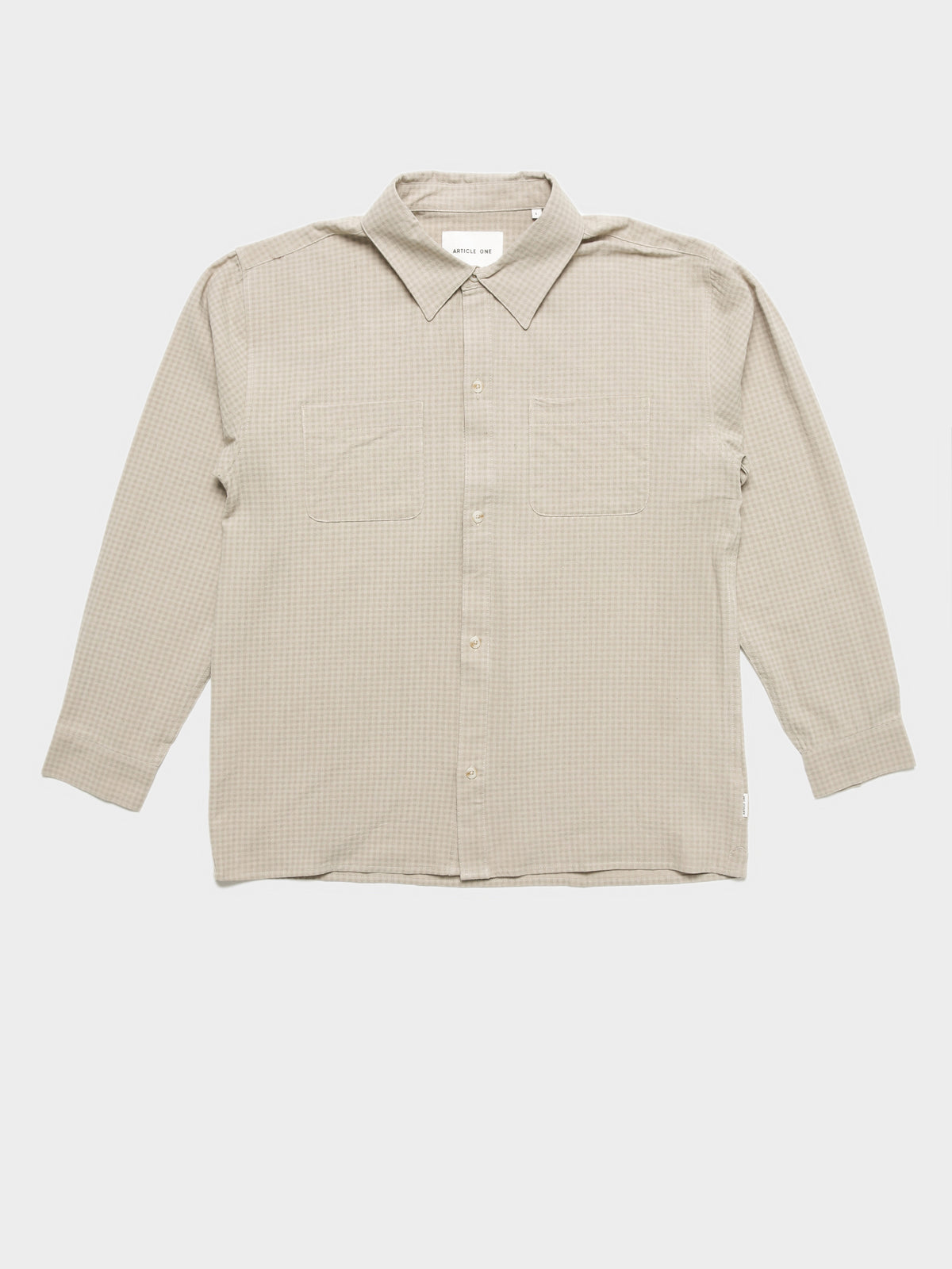 Article One Bowen Overshirt in Chestnut | Chestnut