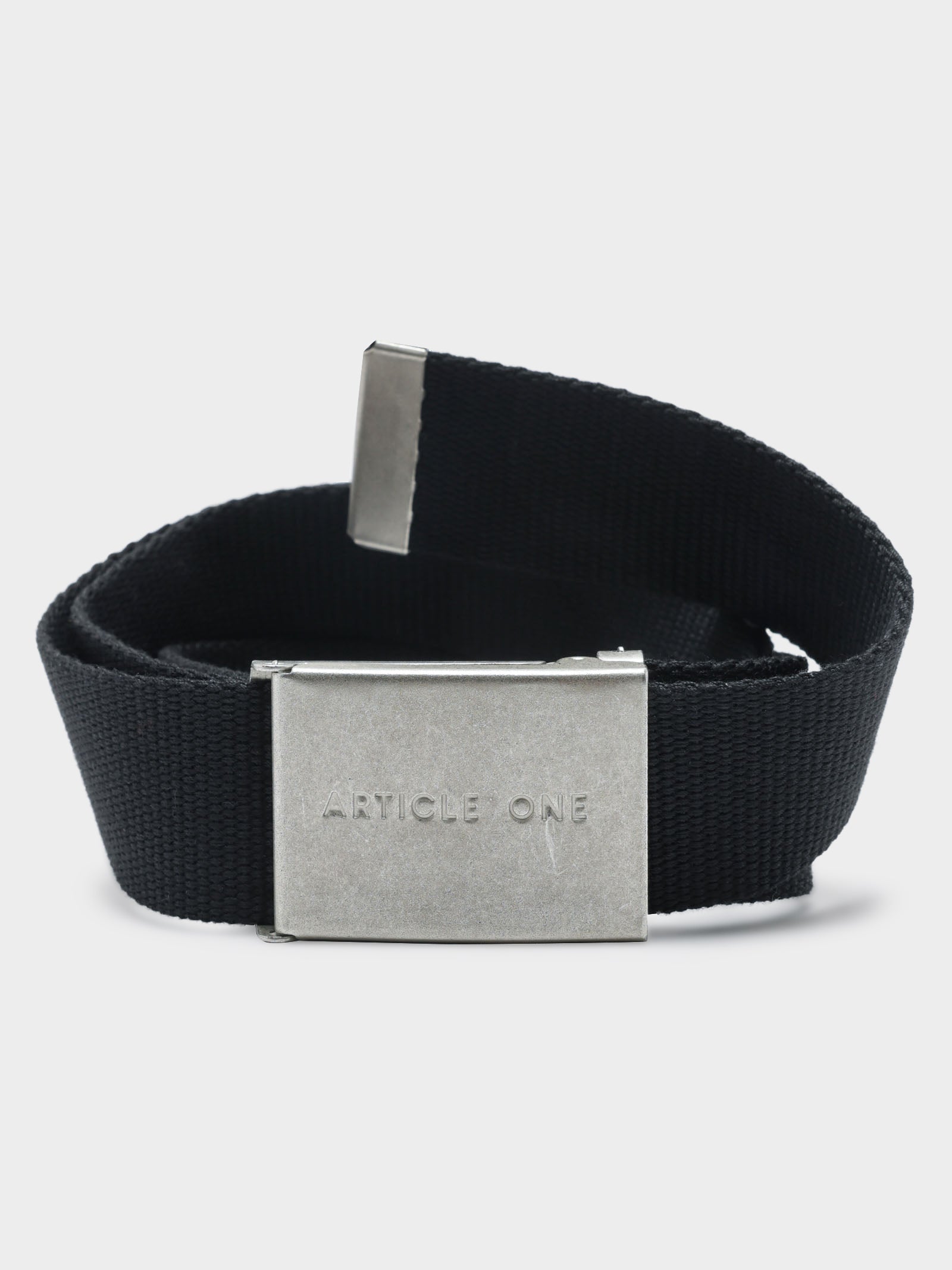 Canvas belt clearance black