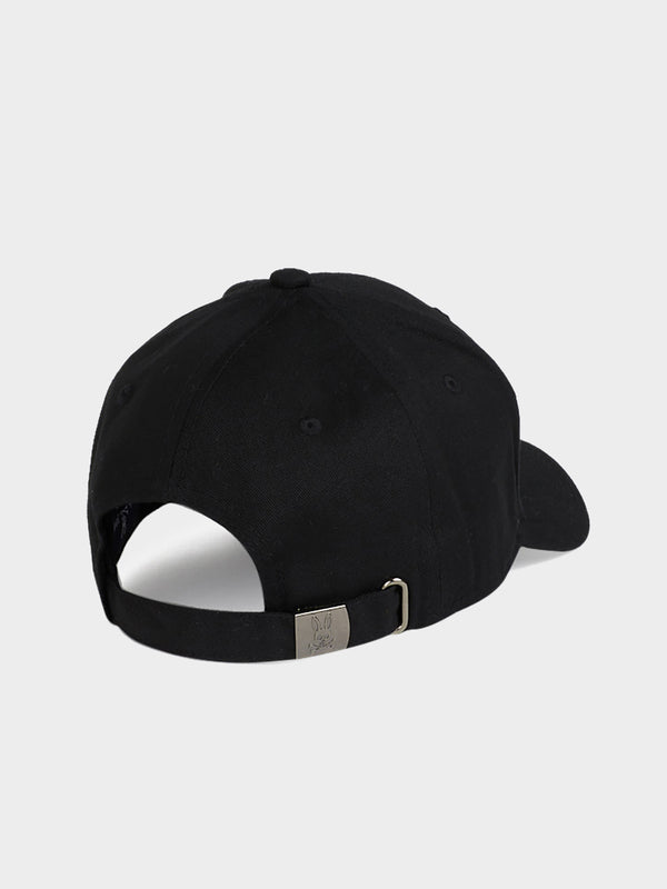 Psycho bunny inc Owen Baseball Cap in Black Black | Glue Store