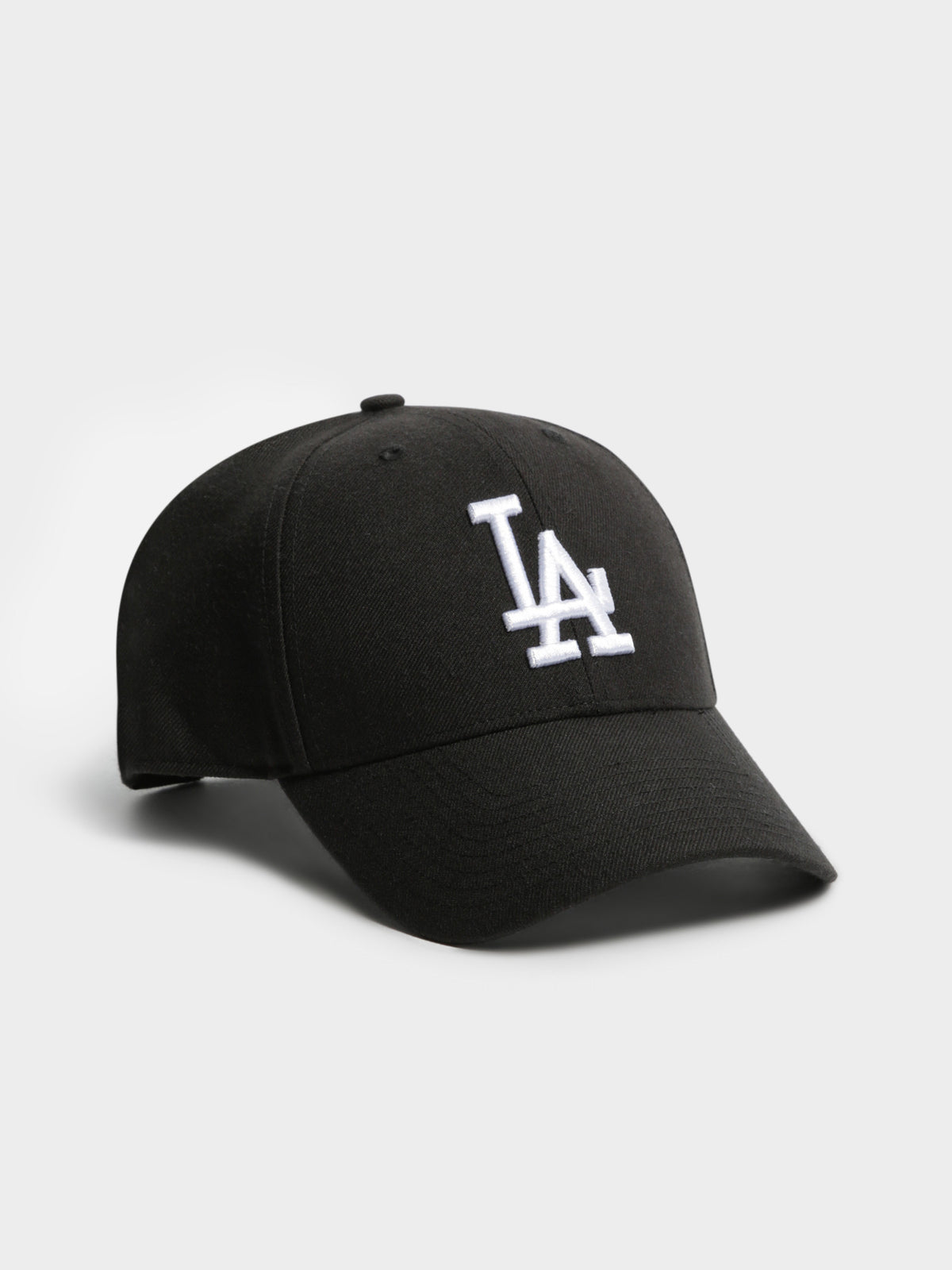 47 Brand LA Dodgers MVP Baseball Cap in Black | Black