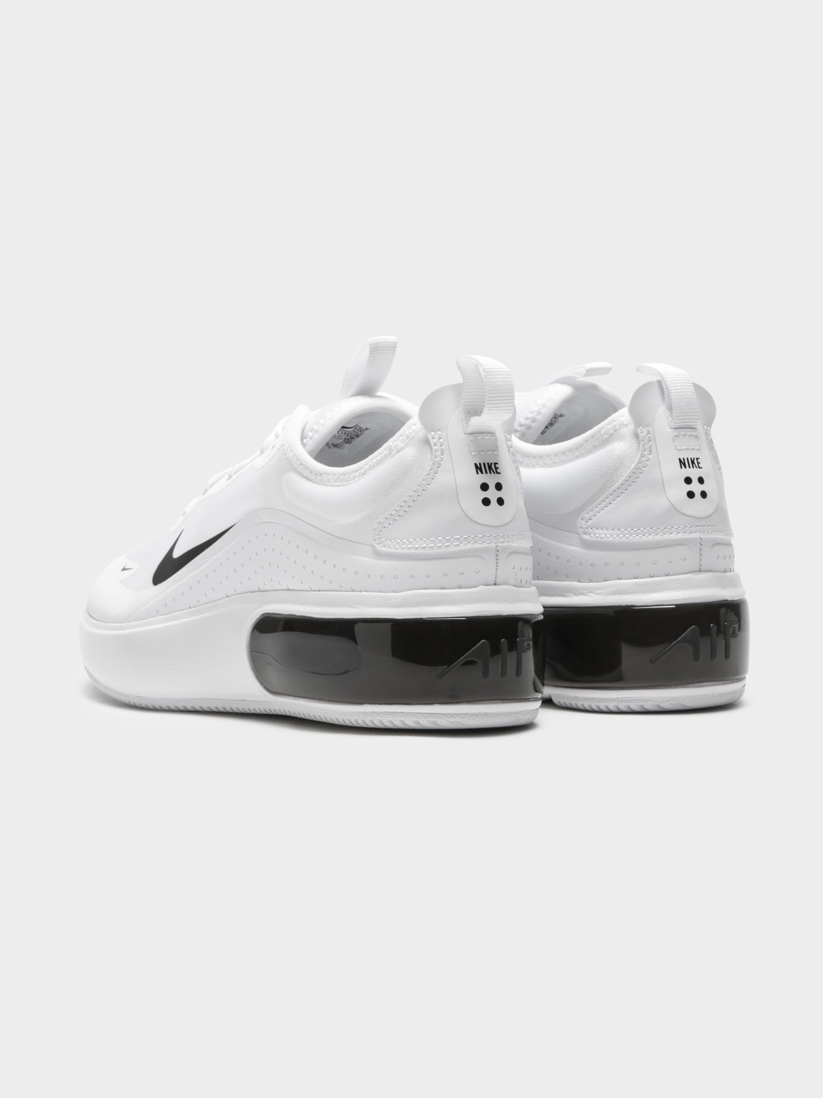 Air Max Dia Sneakers in White & Black