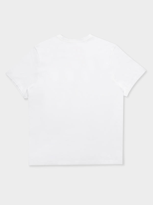 Nike NSW Just Do It Bumper T-Shirt in White White/crim | Glue Store