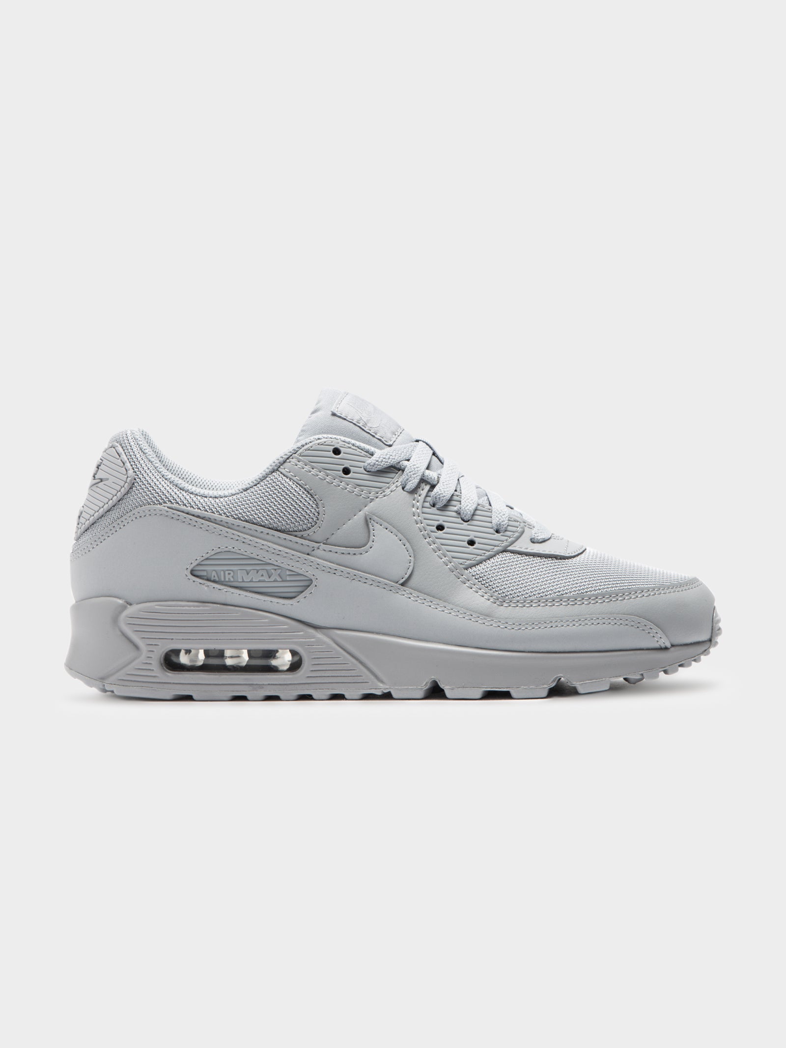 Mens Air Max 90 Sneakers in Wolf Grey