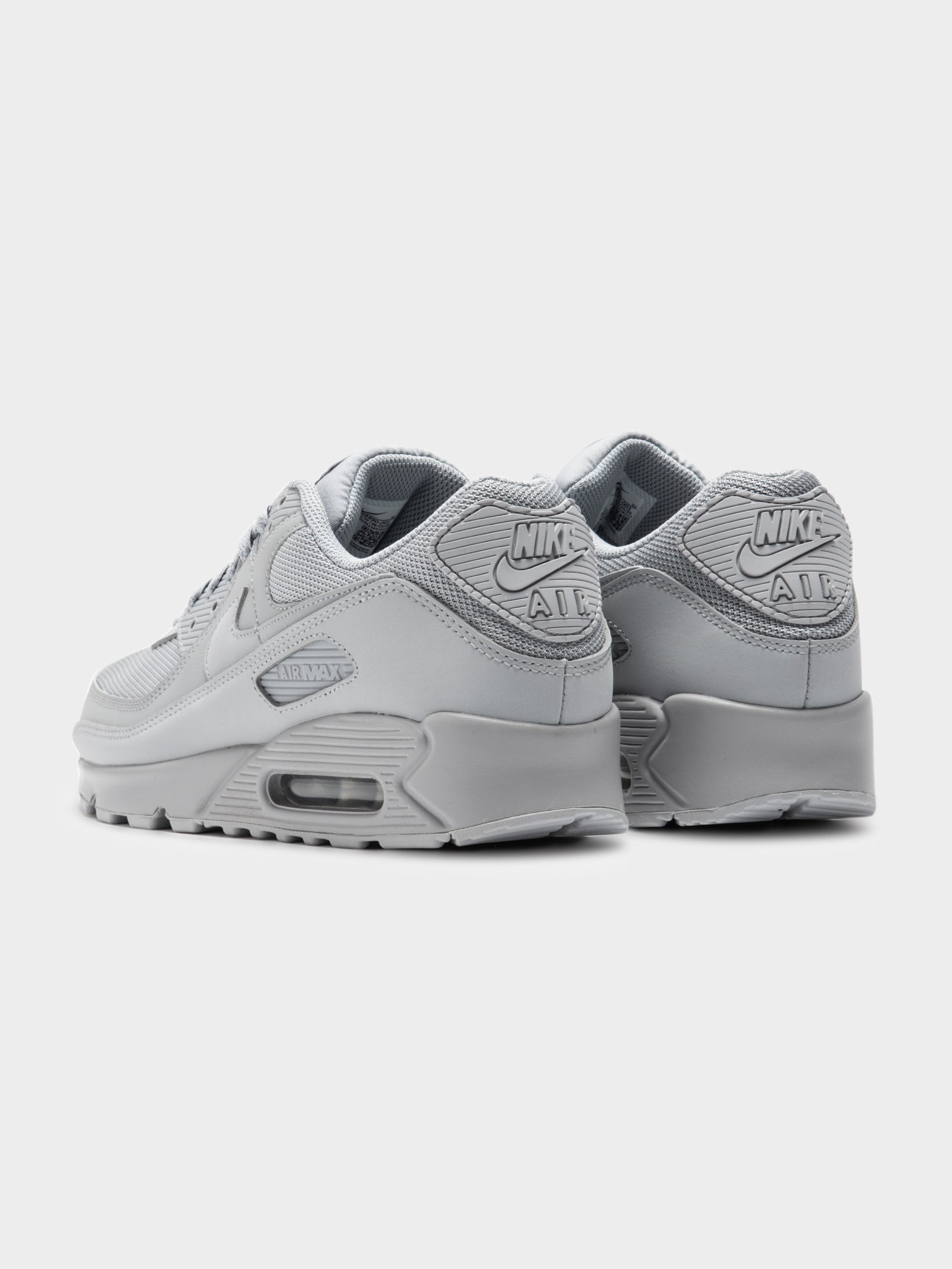 Mens Air Max 90 Sneakers in Wolf Grey