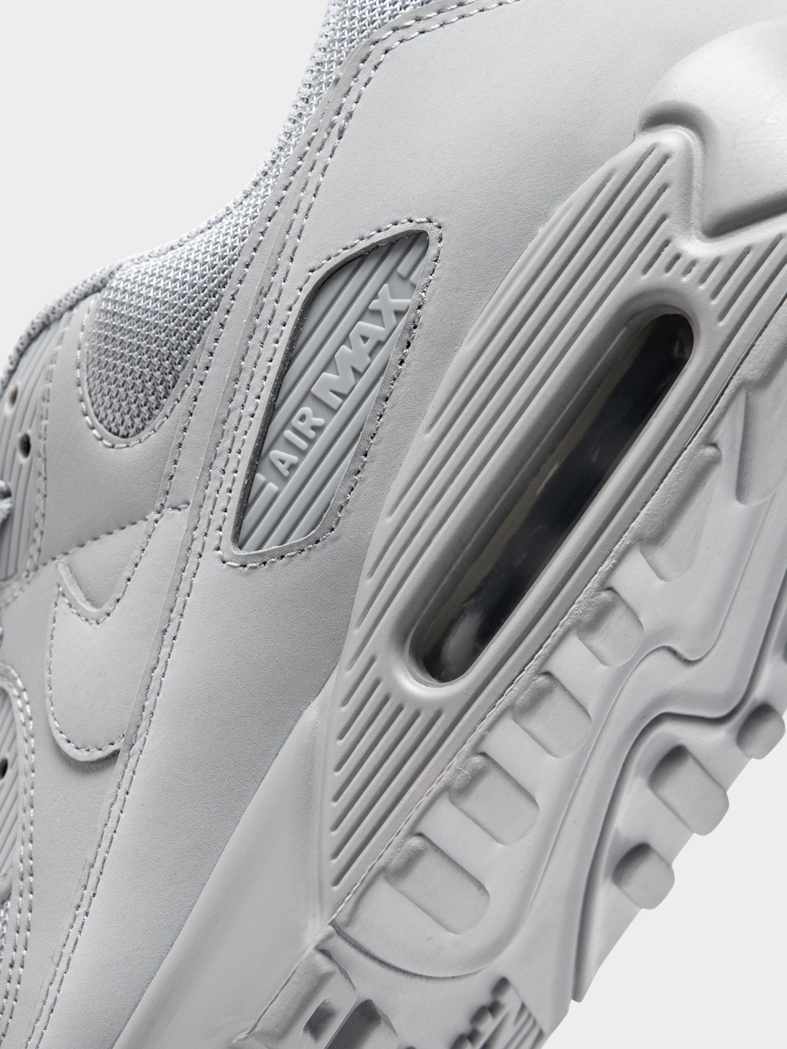 Mens Air Max 90 Sneakers in Wolf Grey