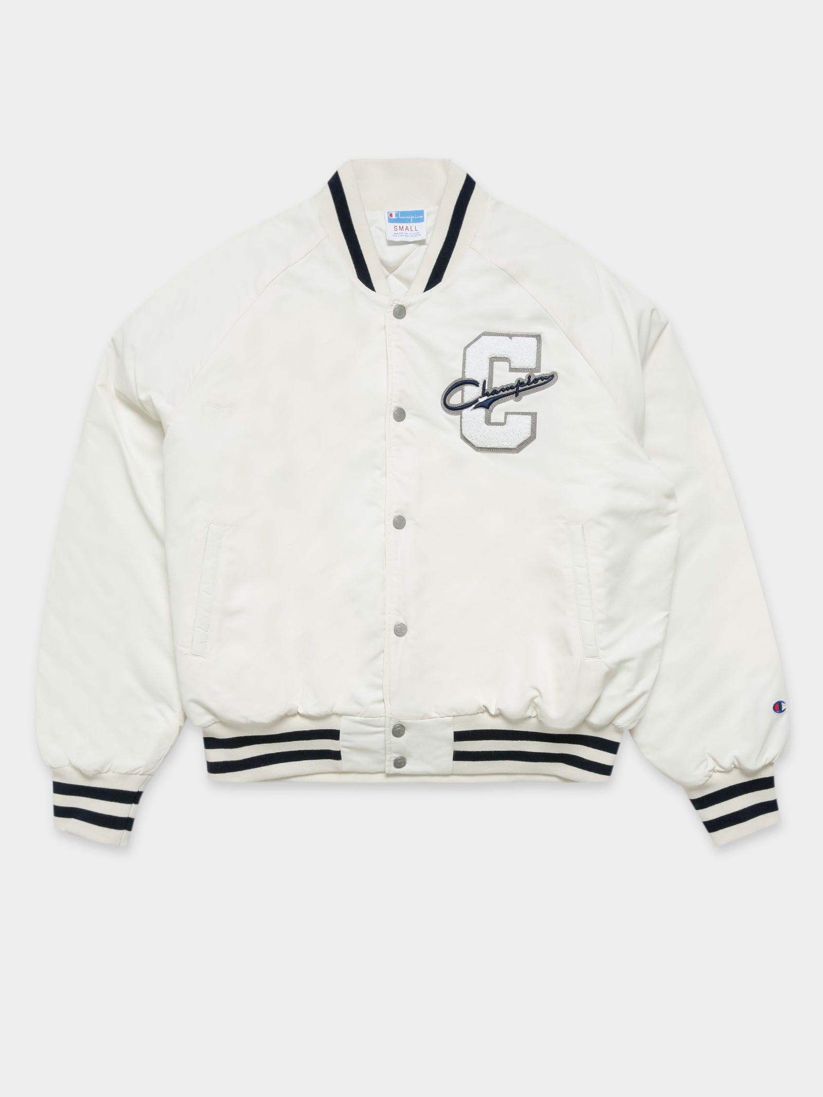 Lfs Letterman Jacket in Chalk White