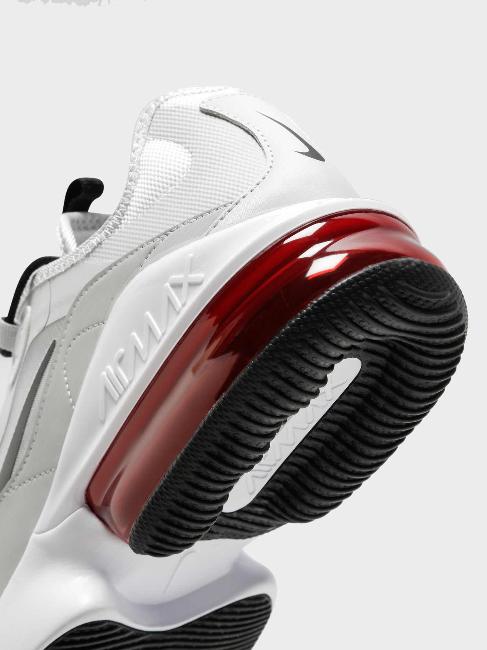 Mens Air Max Infinity 2 Sneakers in White & Red