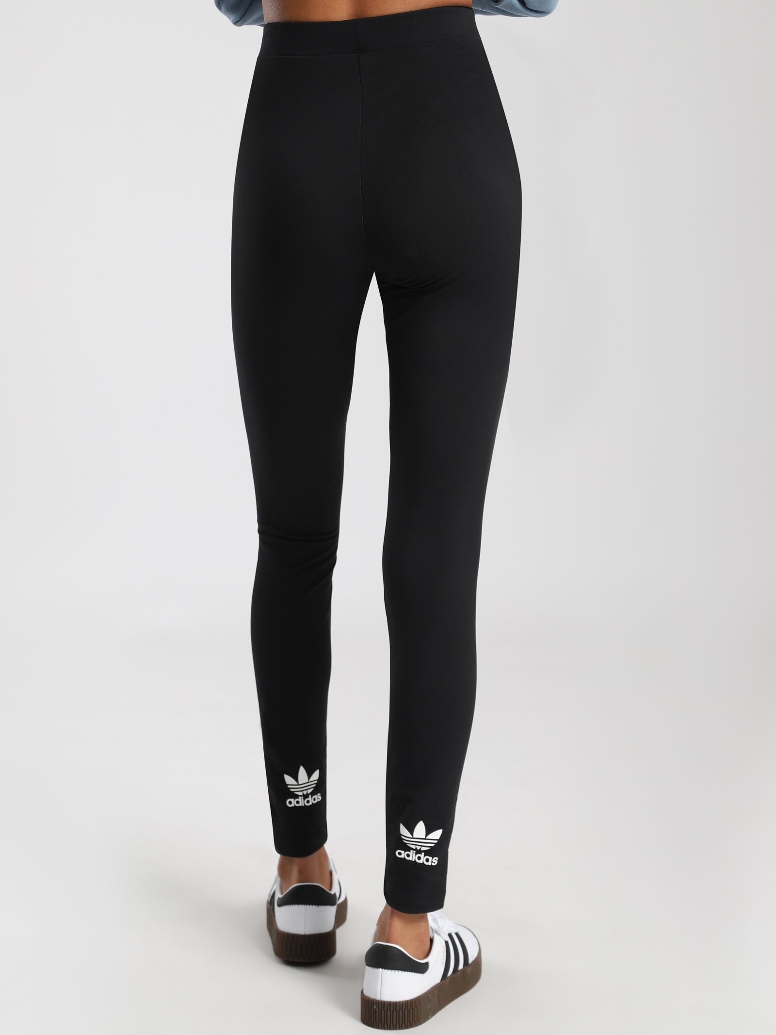 Shop adidas Originals Trefoil Tights Women's Black