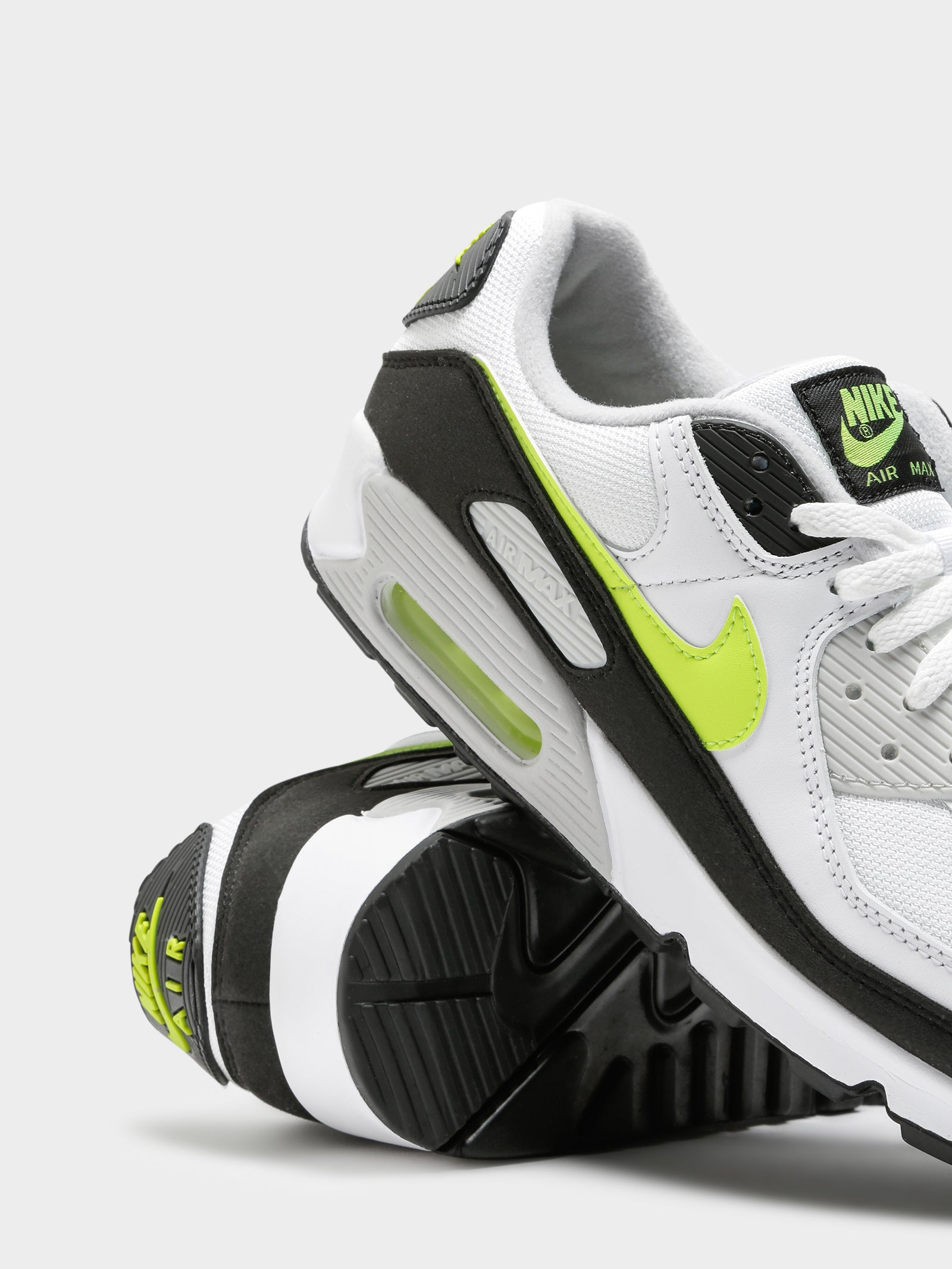 Nike Air Max 90 AM90 CZ1846-100 Hot Lime Black White Mens Size 9 NEW high quality