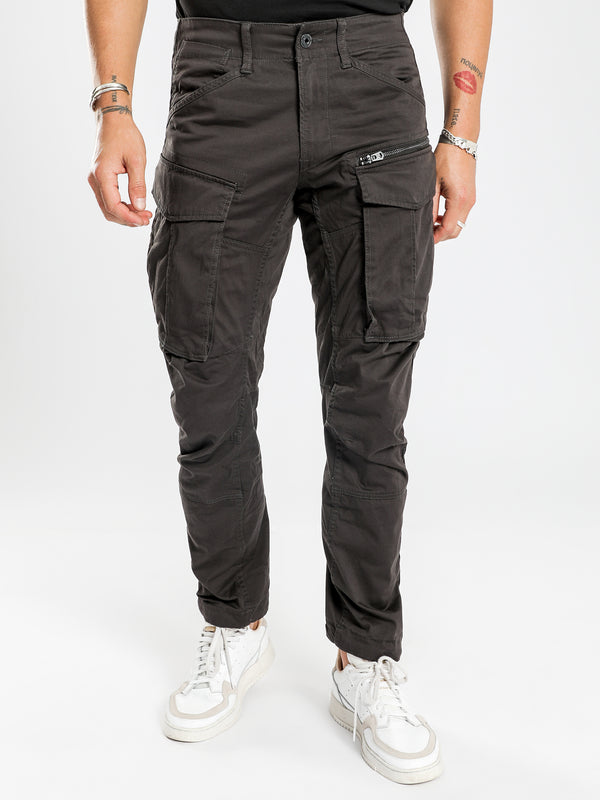 G-star Rovic Zip 3D Tapered Cargo Pants in Raven Grey | Glue Store