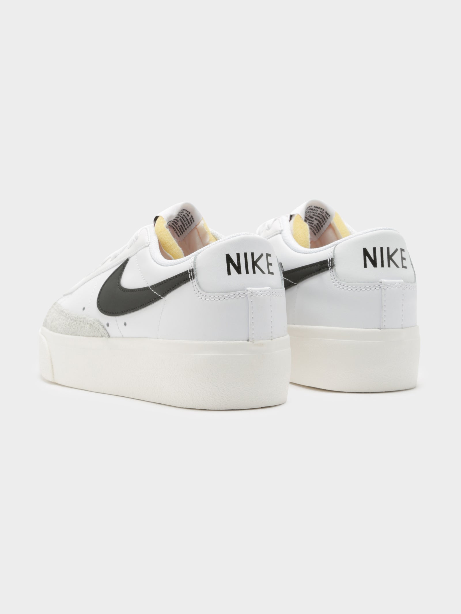 Blazer low womens shop white and black