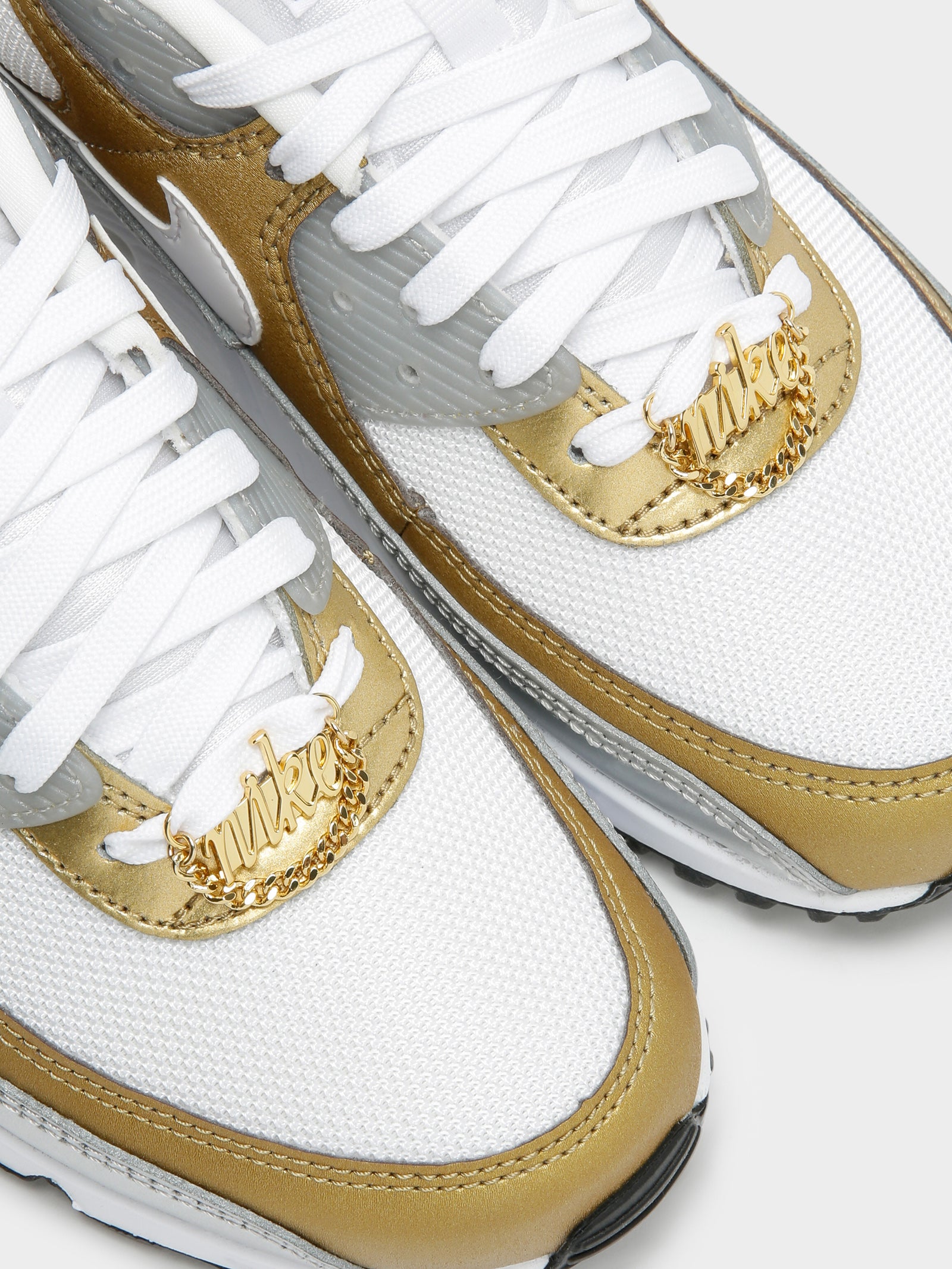 Gold and silver nike best sale air max